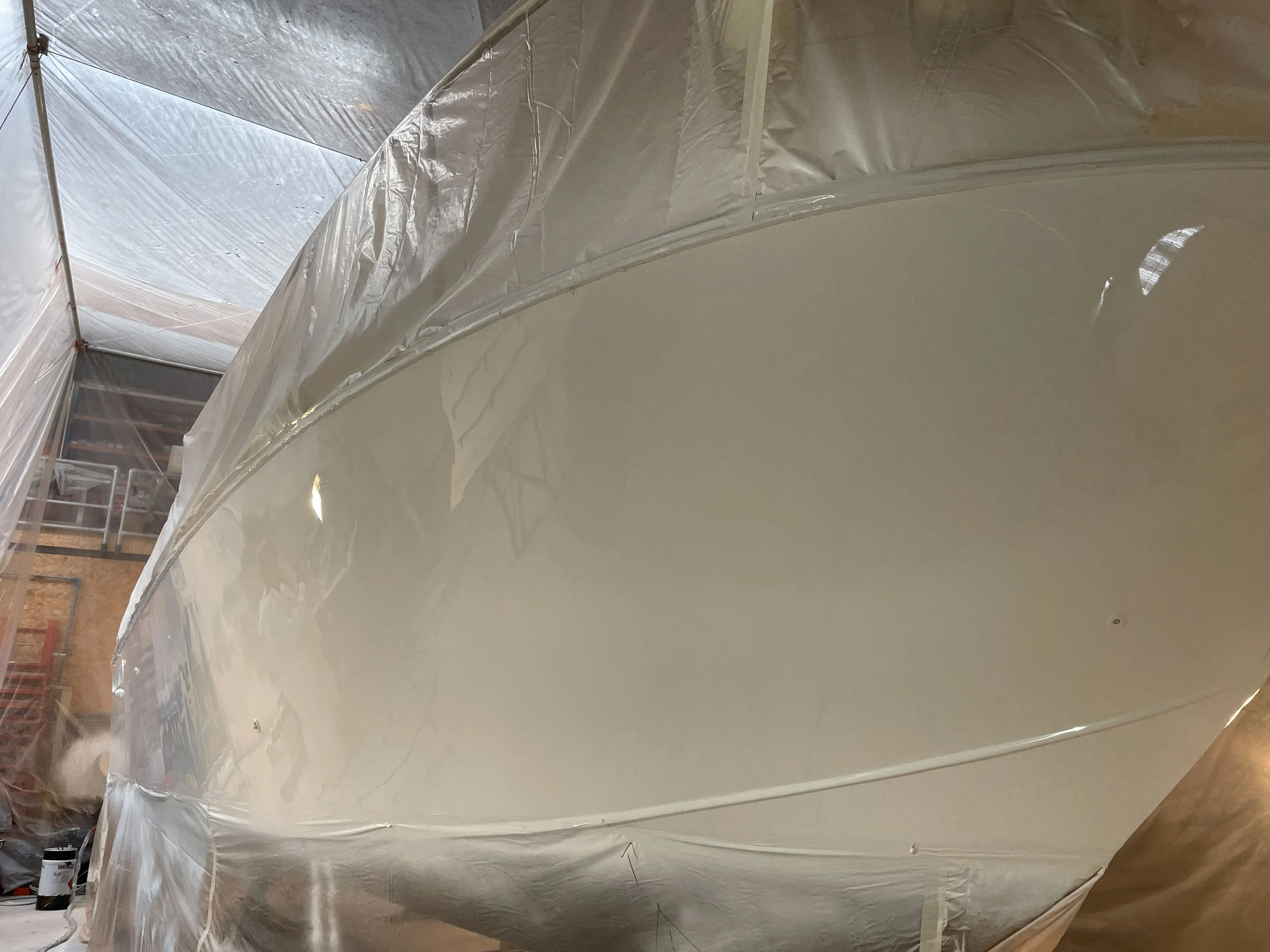 Peinture coque d'un ACM