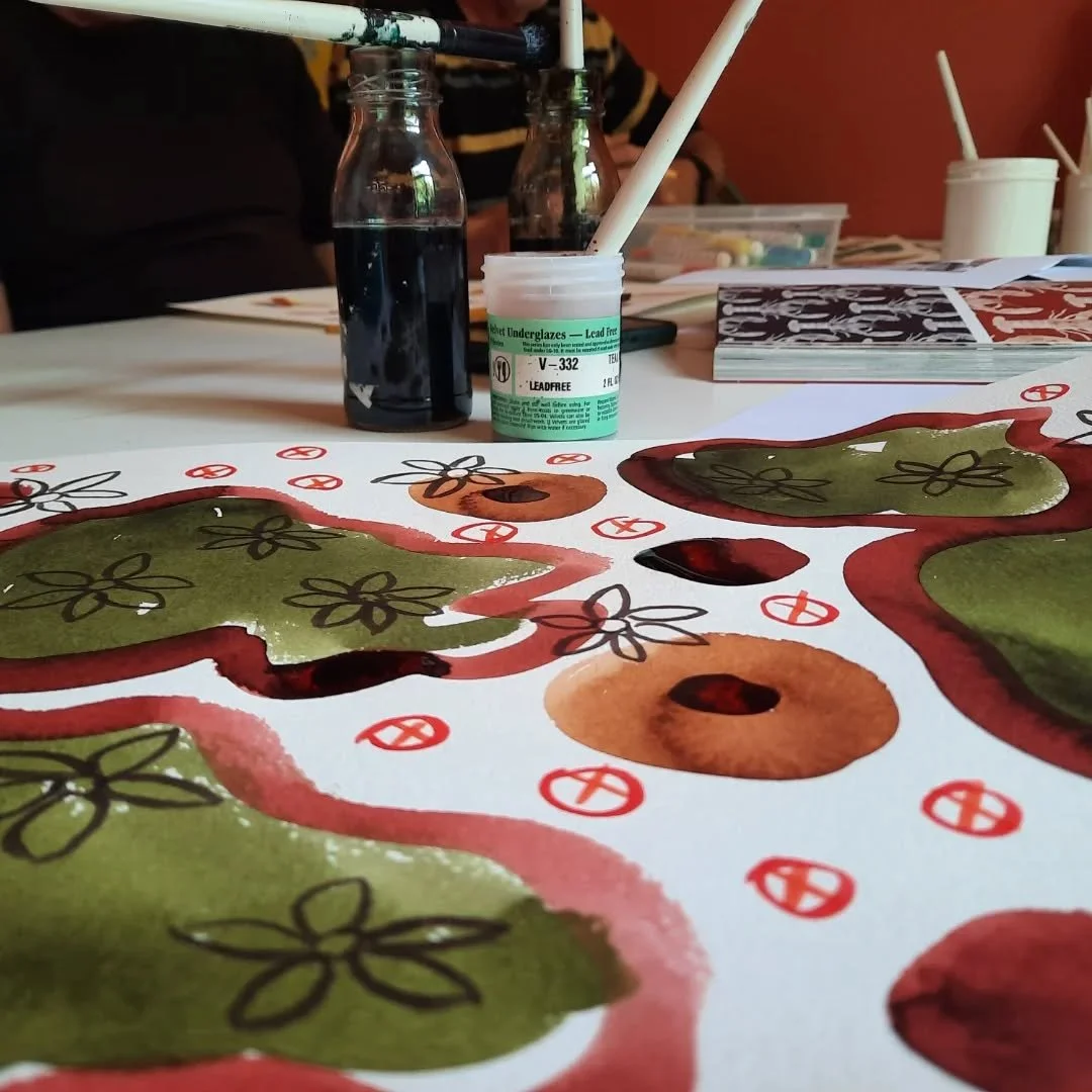 Processus de création en atelier – Adriana Tibuleac Fleur d’argile