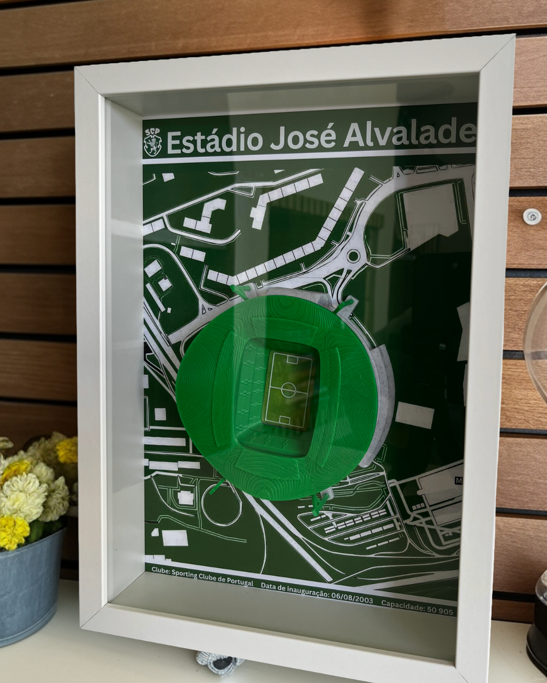 Moldura Estádio de Alvade