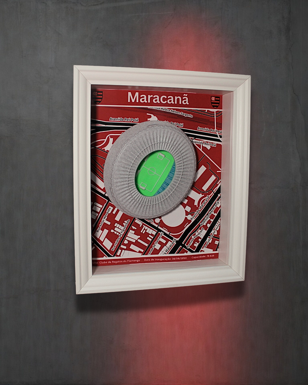 Moldura Maracanã - Flamengo