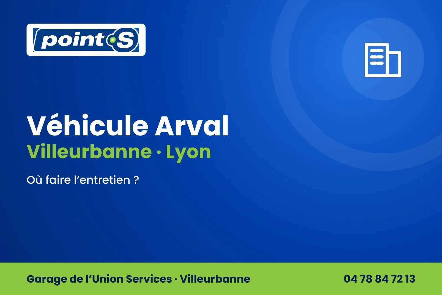 Véhicule Arval à Villeurbanne ou Lyon : où faire l’entretien ?