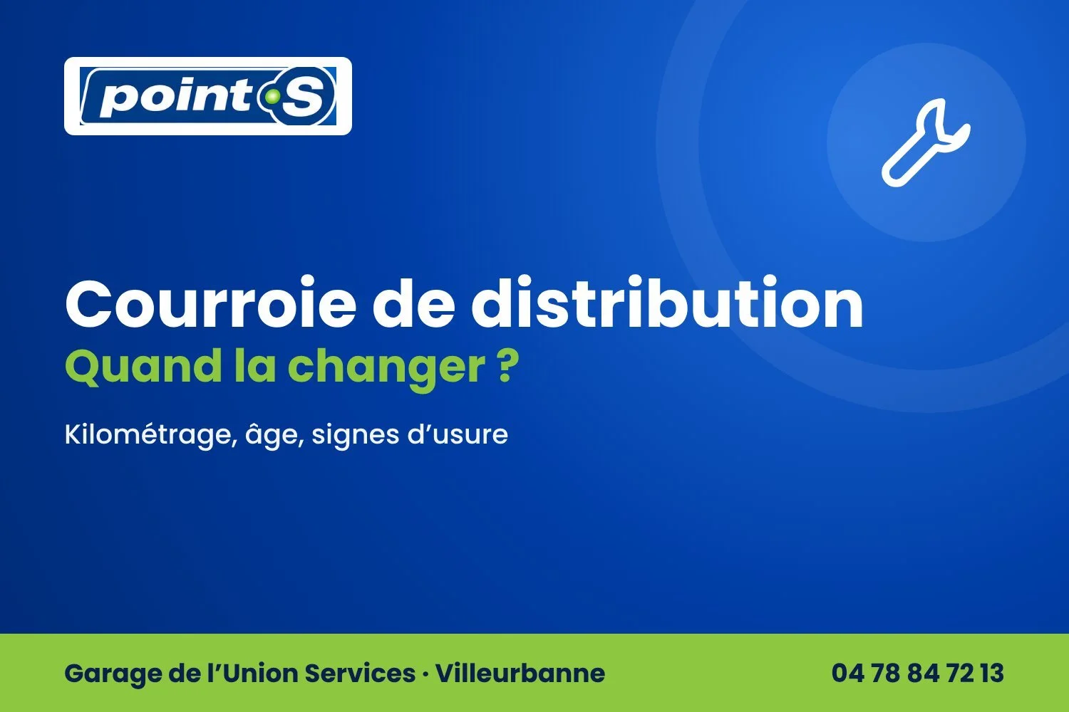 Courroie de distribution : quand faut-il la changer ?