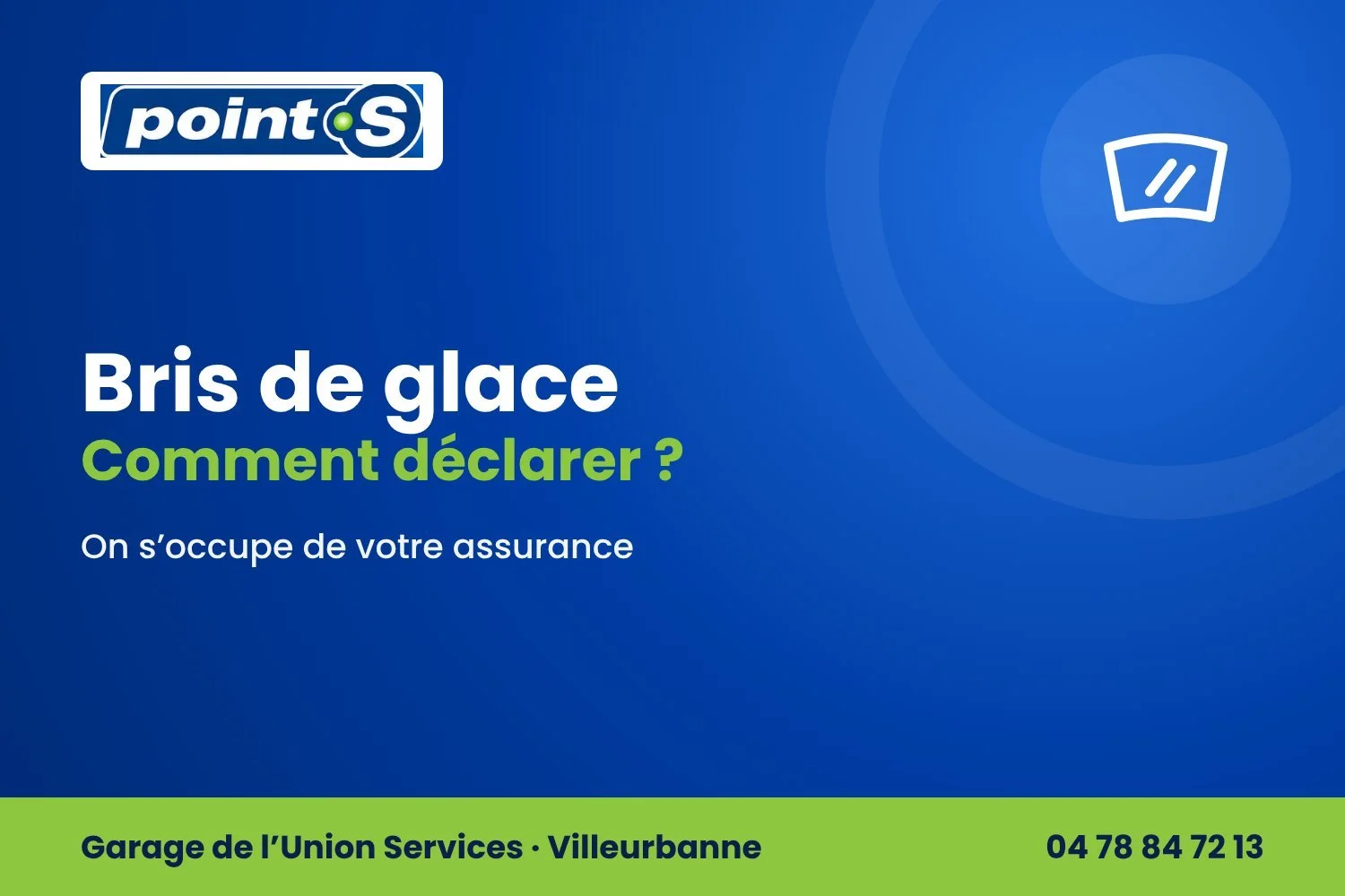 Bris de glace : comment déclarer à son assurance ?
