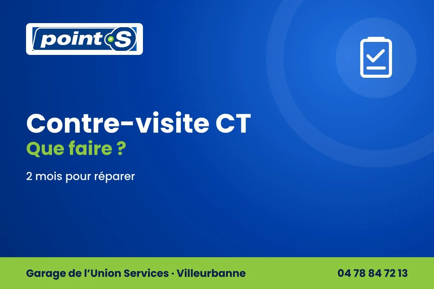 Contre-visite après le contrôle technique : que faire ?