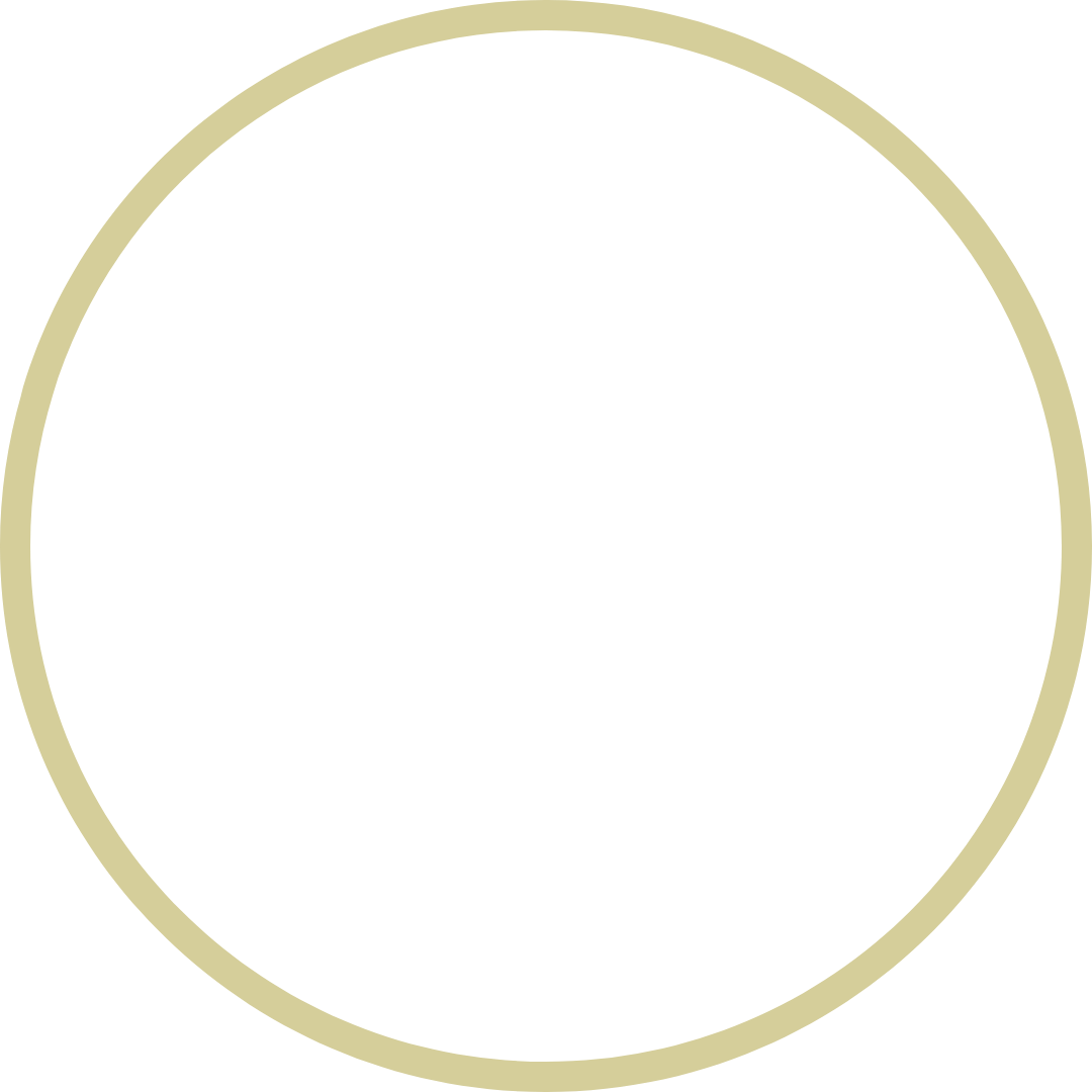 Leeres schwarzes Zahnrad mit goldener Umrandung, Symbol für technische Funktion oder Einstellungen.