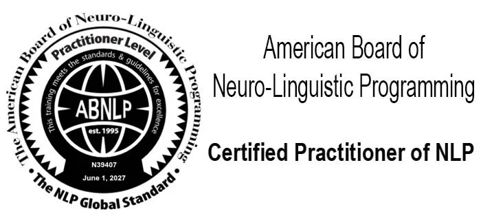 Certified NLP practitioner American Board of Neuro Linguistic Programming