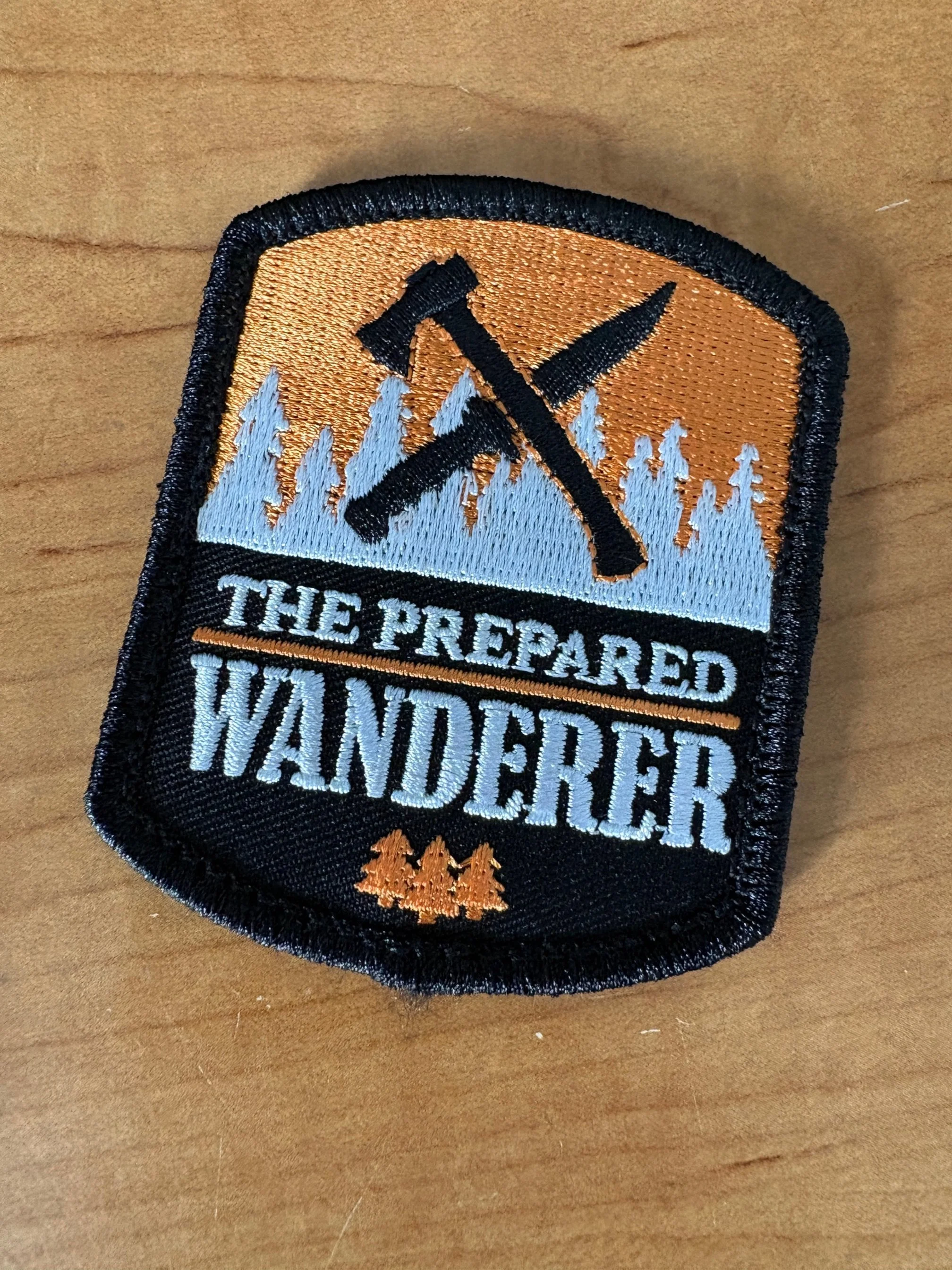 Prepared Wanderer Embroidered Patch