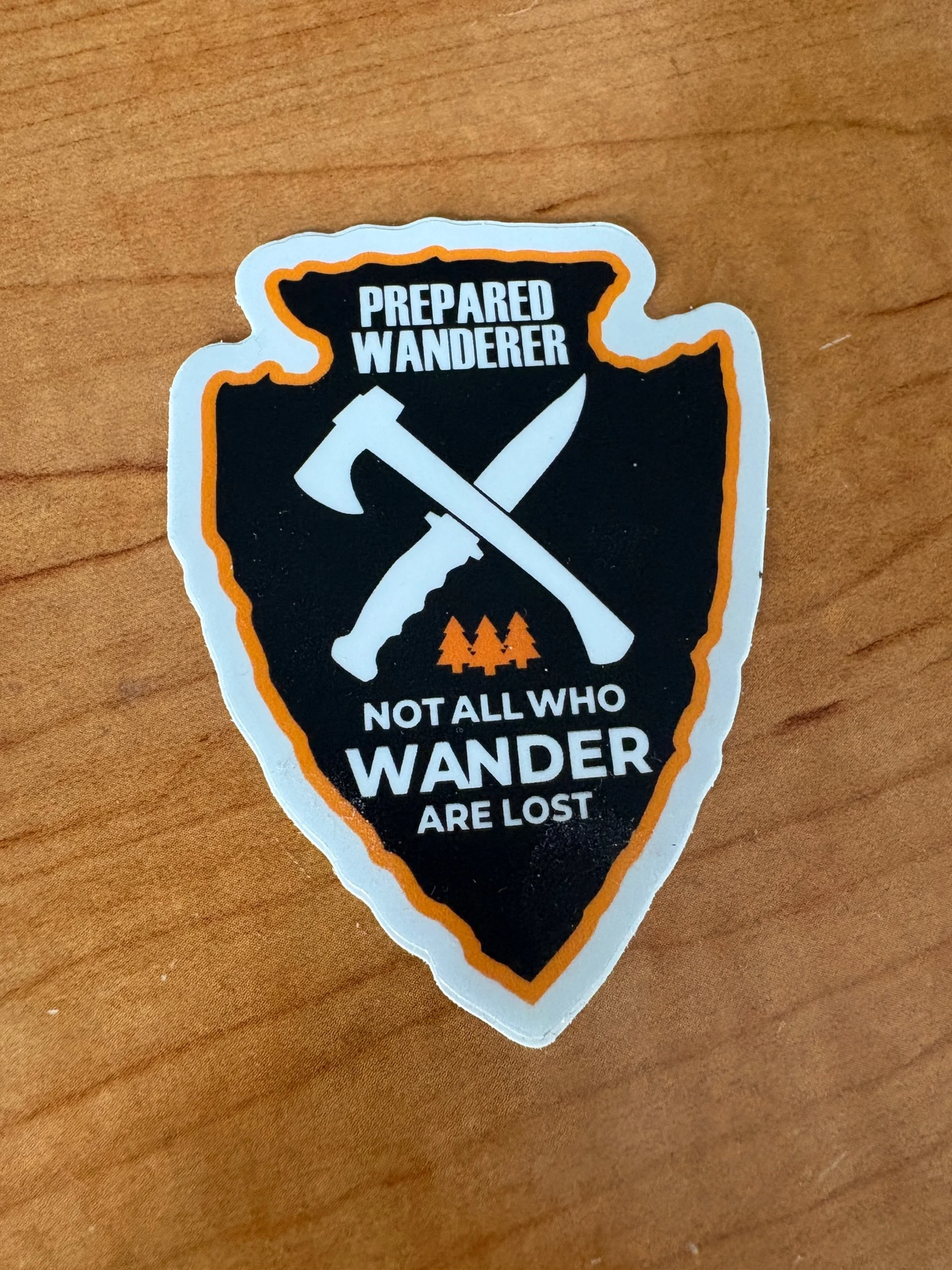 Die Cut Sticker with White Border