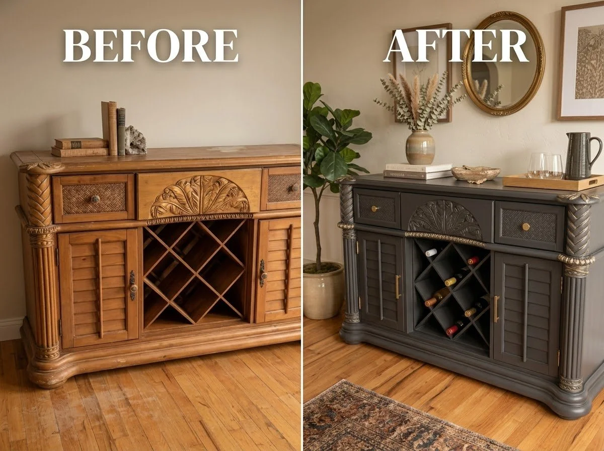 Buffet Pantry before & after.JPG