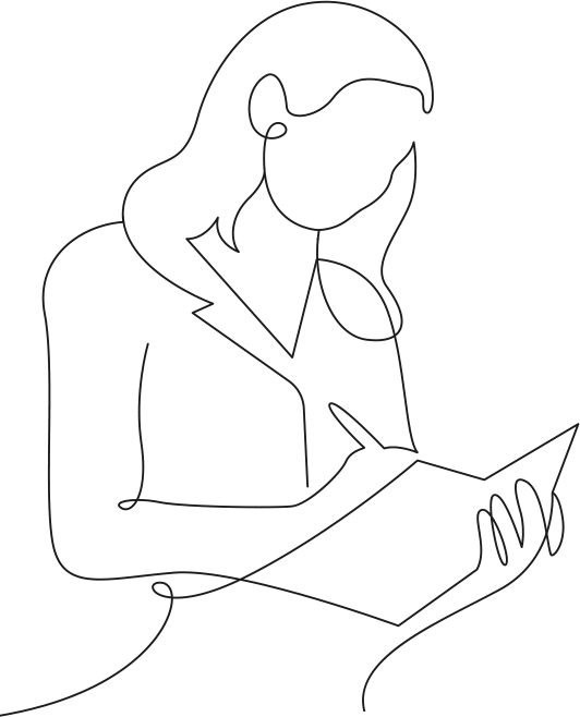 Person liest Buch – Symbol für Wissen, Weiterbildung und Unternehmensführung