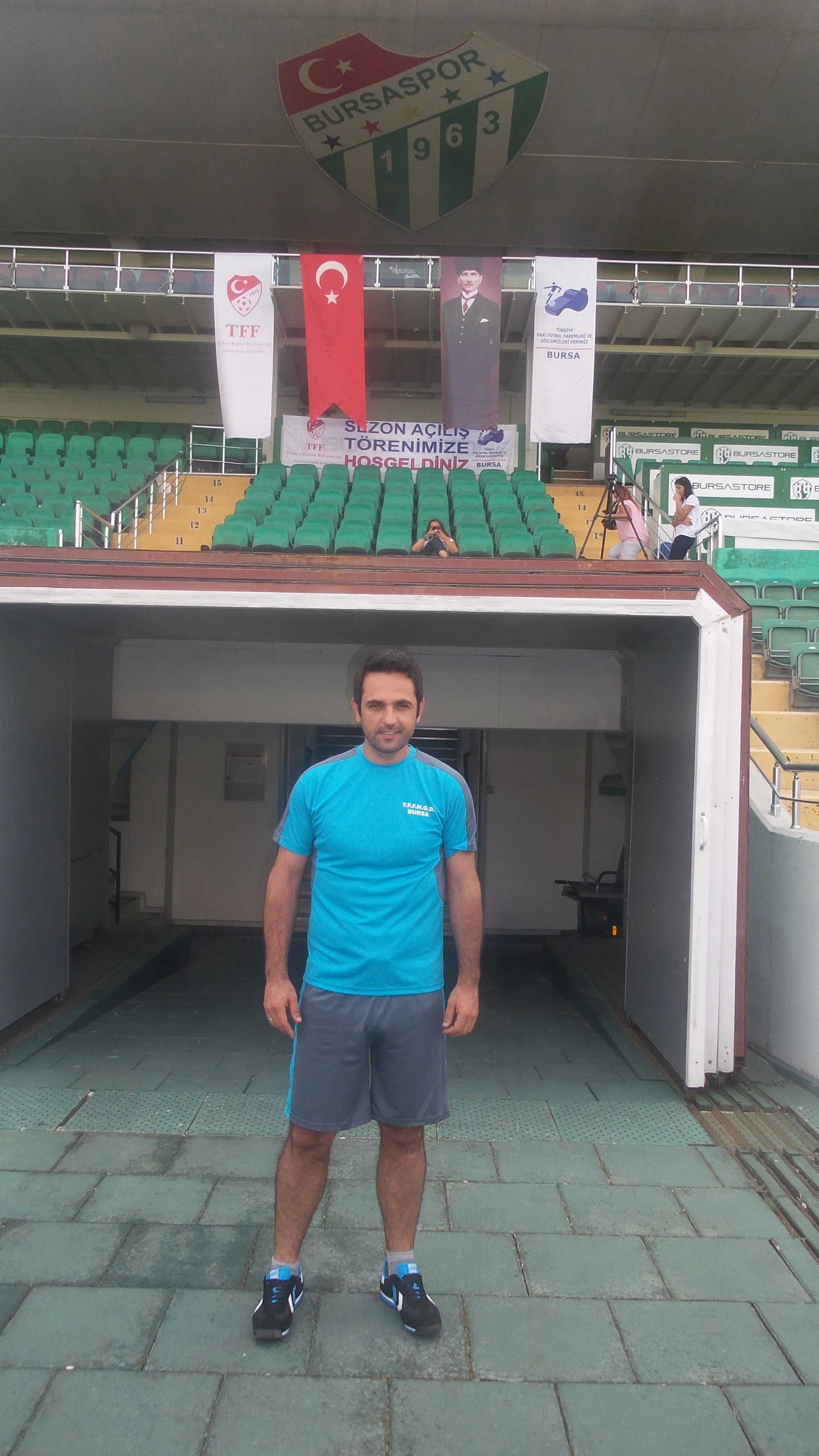 Semih Yolşen Bursa hakemleri sezon açılışı Bursa Atatürk stadı