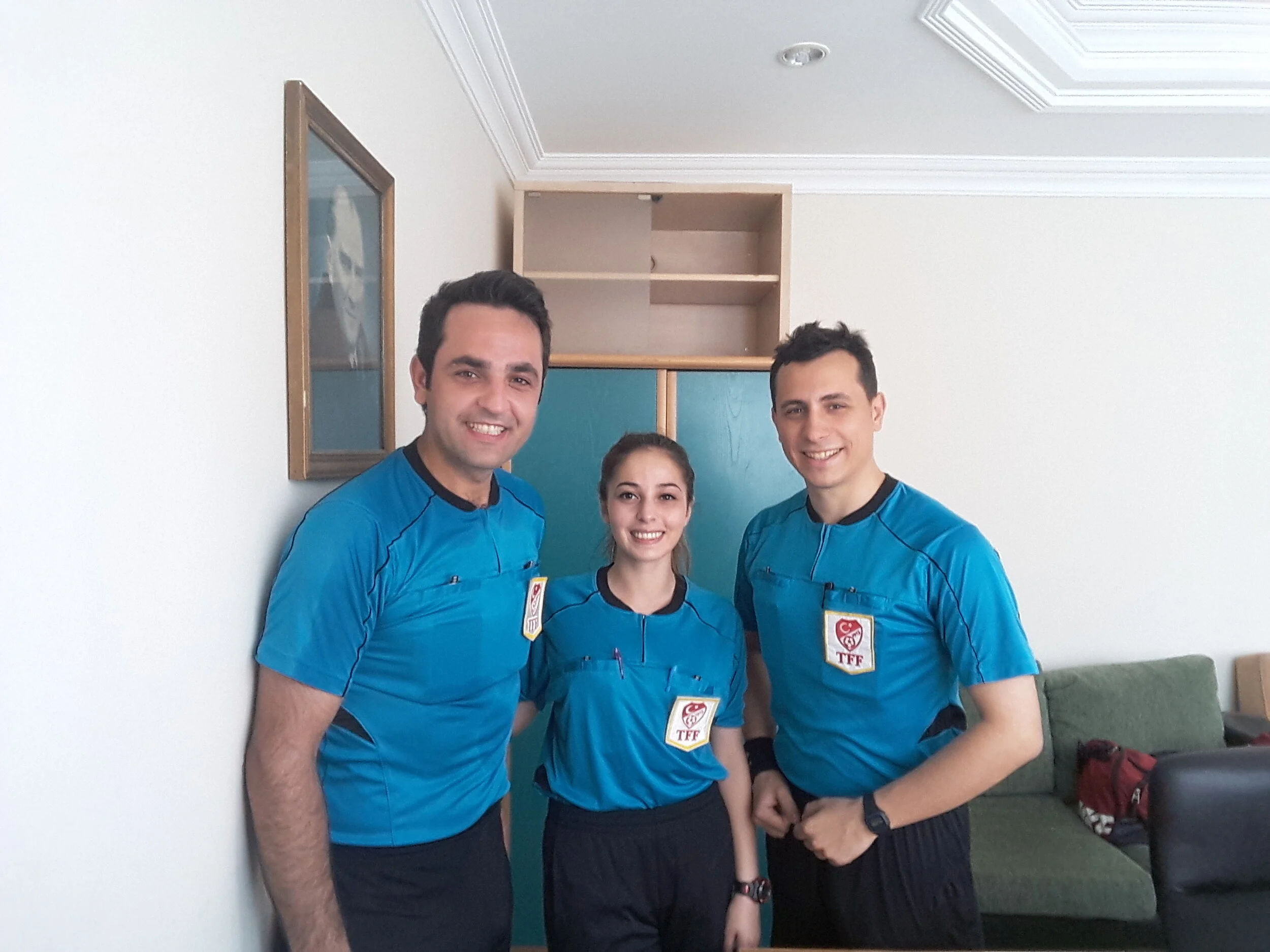 Semih Yolşen hakem triosu