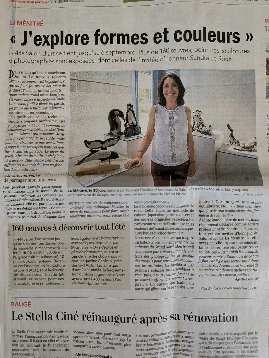 Article Sandra Le Roux au Salon de la Ménitré .jpg