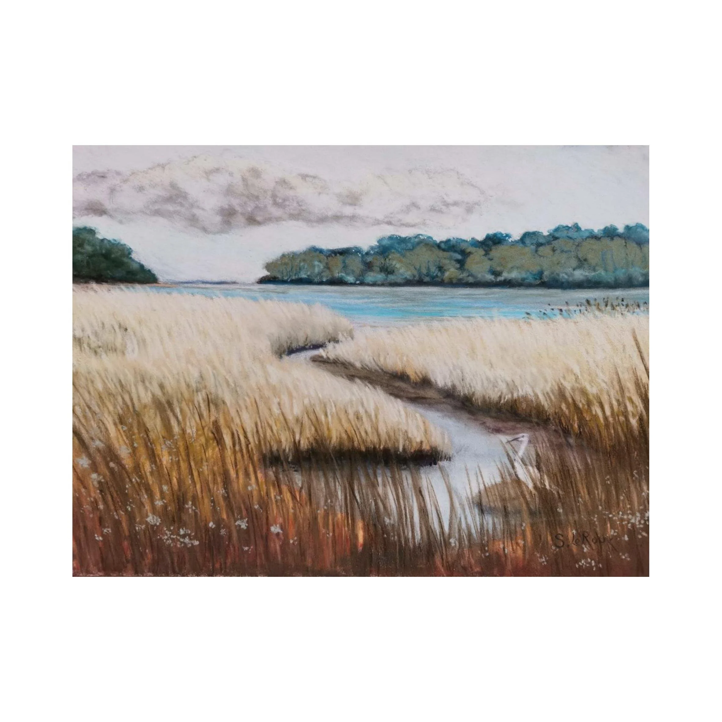 Derrière les roseaux