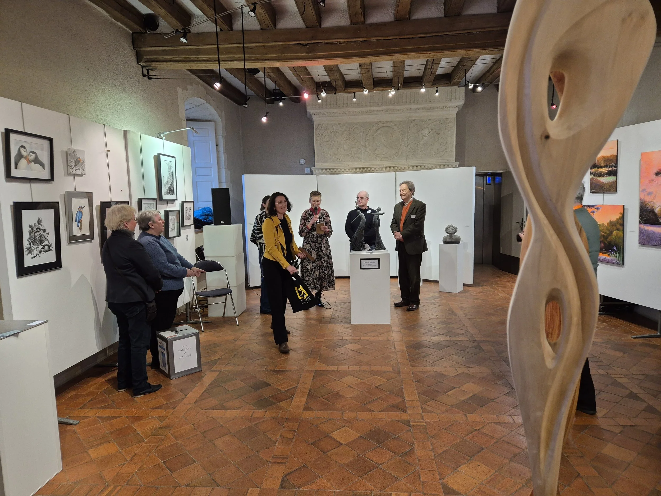 Remise du prix du public au Salon de la Doutre à Angers