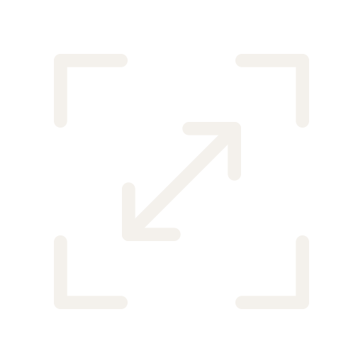 Geometrische Zeichnung eines skizzierten Quadrats mit Abschnitten, die von vertikalen, horizontalen und diagonalen Linien unterteilt werden.