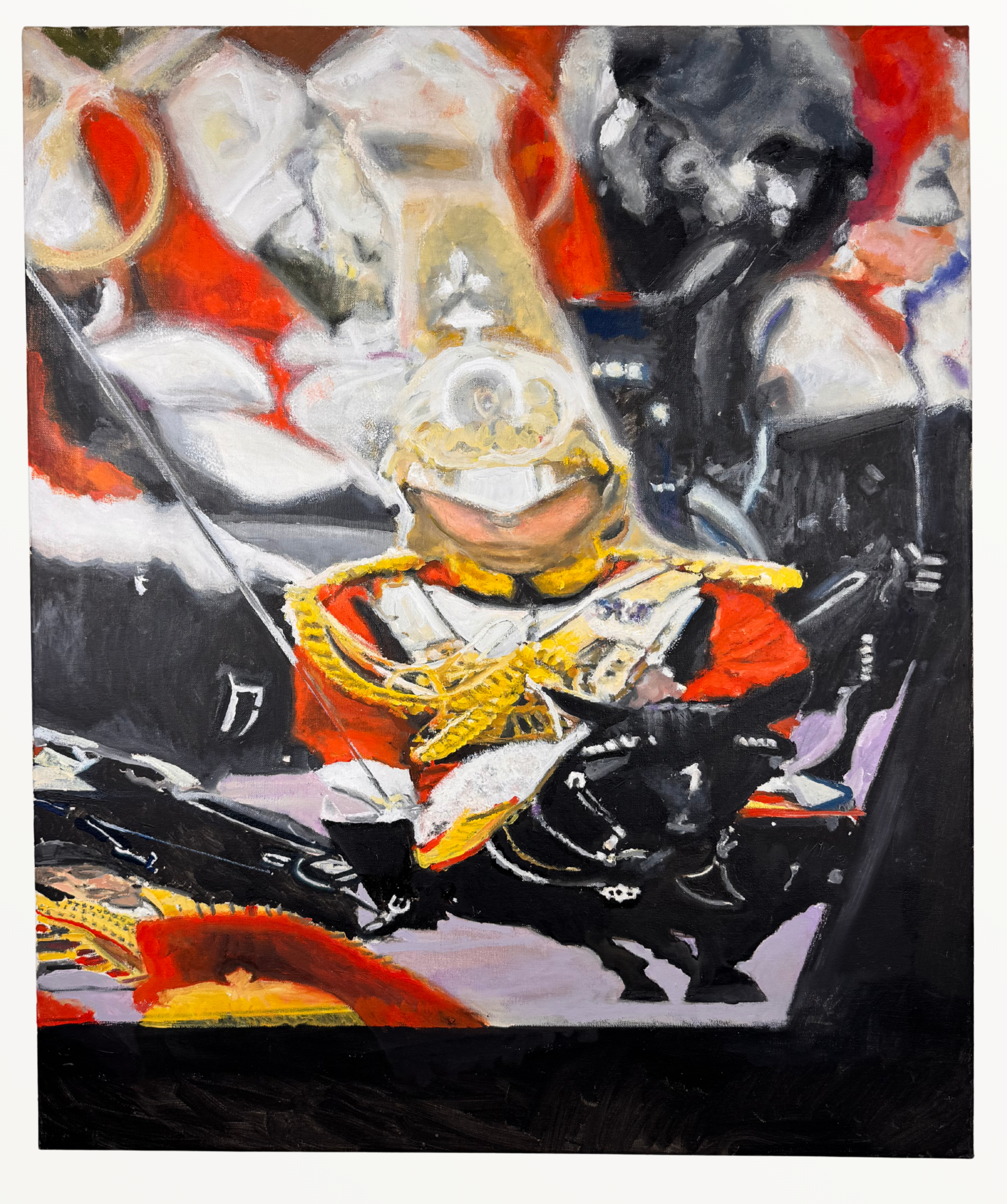 Brexit Horse (2025)
Oil on Canvas