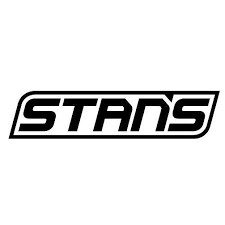 Stylized logo with the word 'STANS' in bold, black, italicized font inside a rectangular outline.