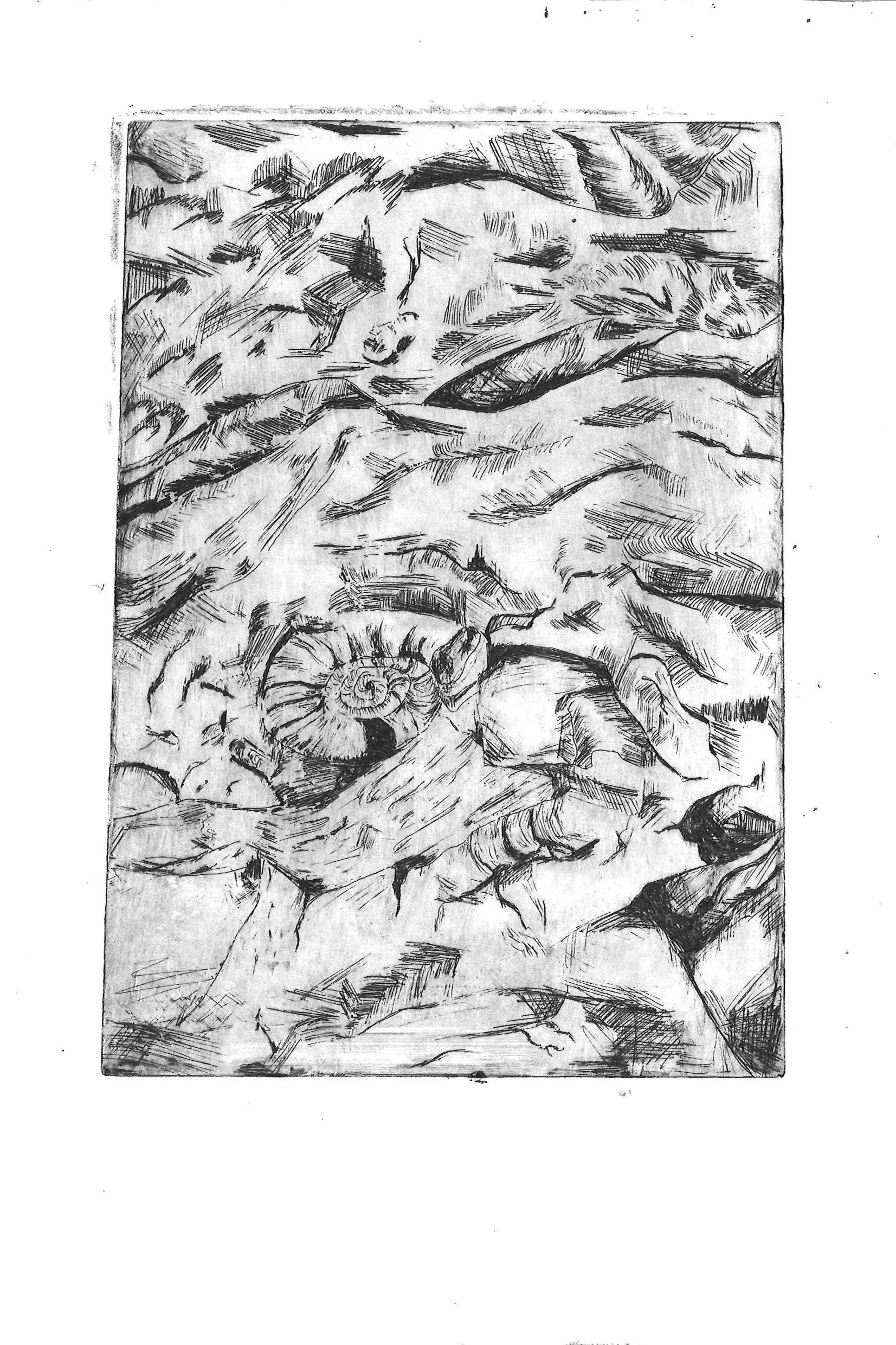 From the series: Last Journey (2024), 14.5 × 21 cm. (70 euro).