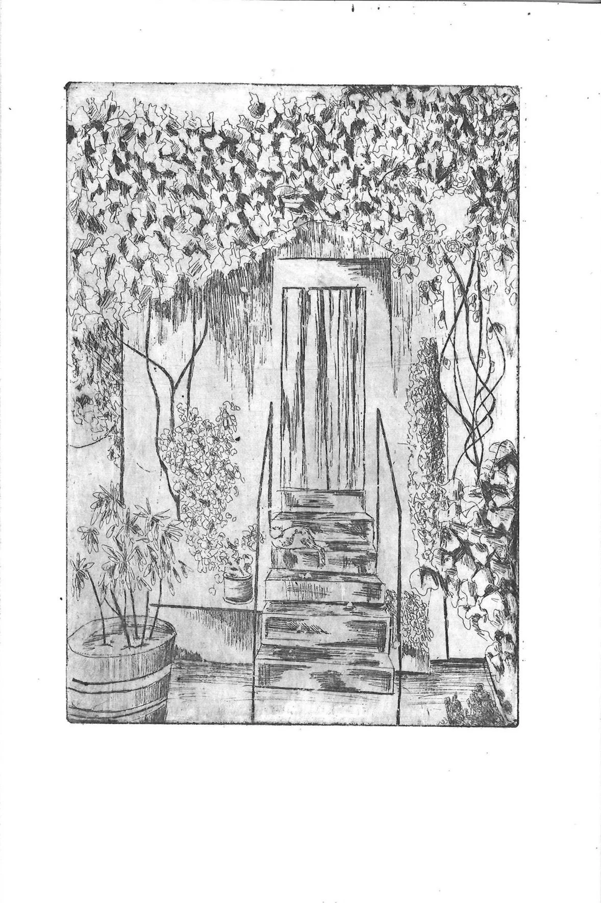 From the series: Last Journey (2024), 14.5 × 21 cm. (70 euro).