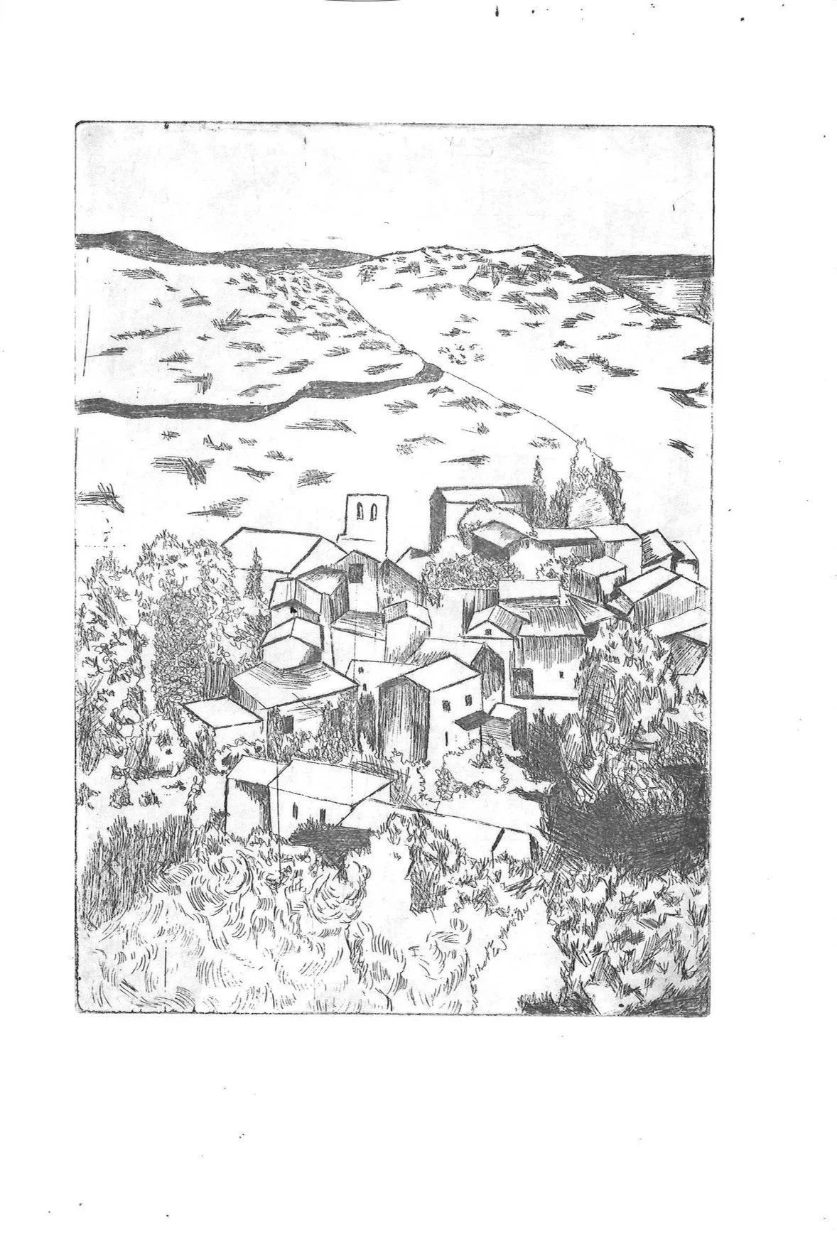 From the series: Last Journey (2024), 14.5 × 21 cm. (70 euro).