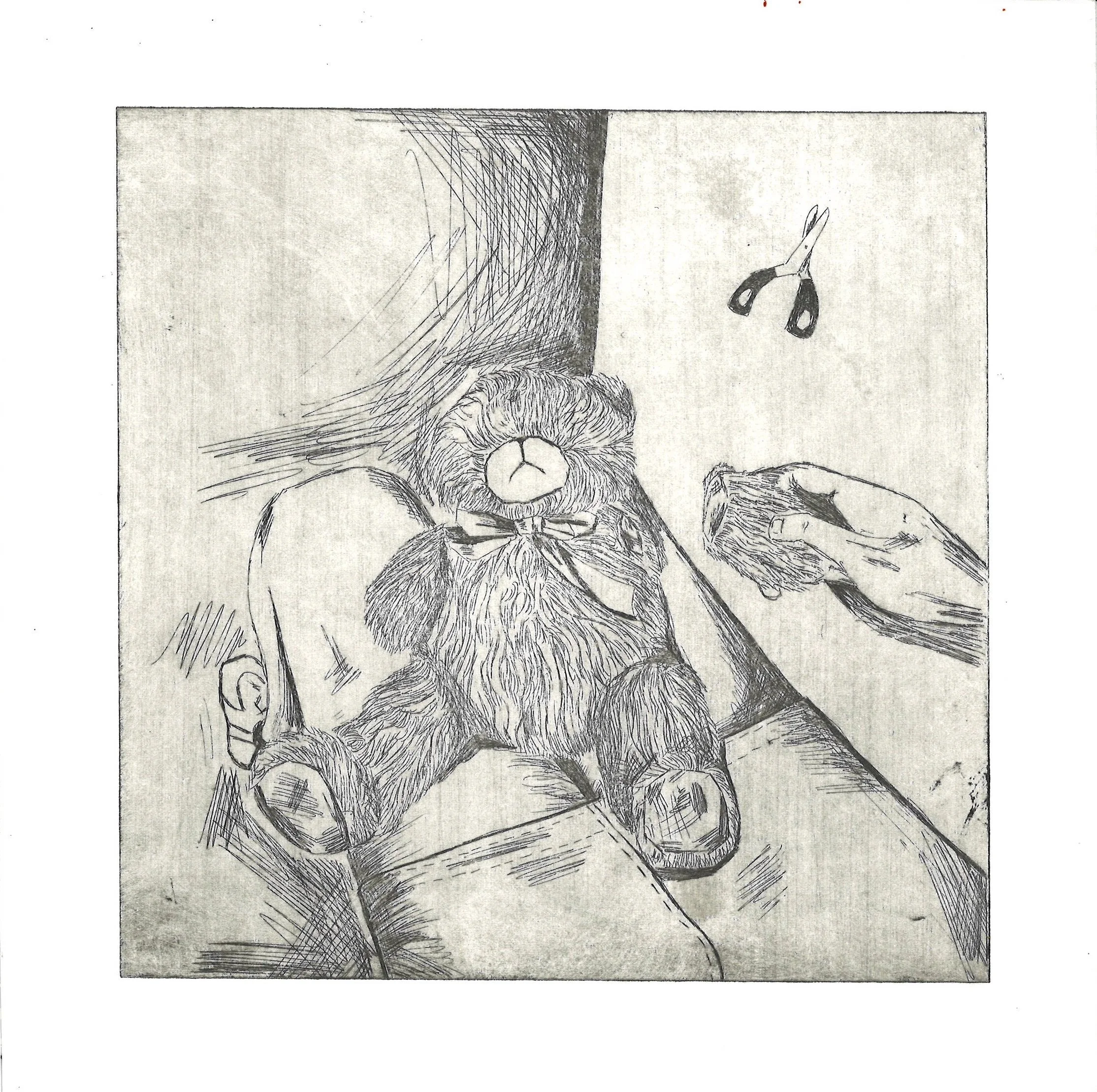 from the series: The Dollmaker, (2024), 19 × 19 cm. ( 55 euro)