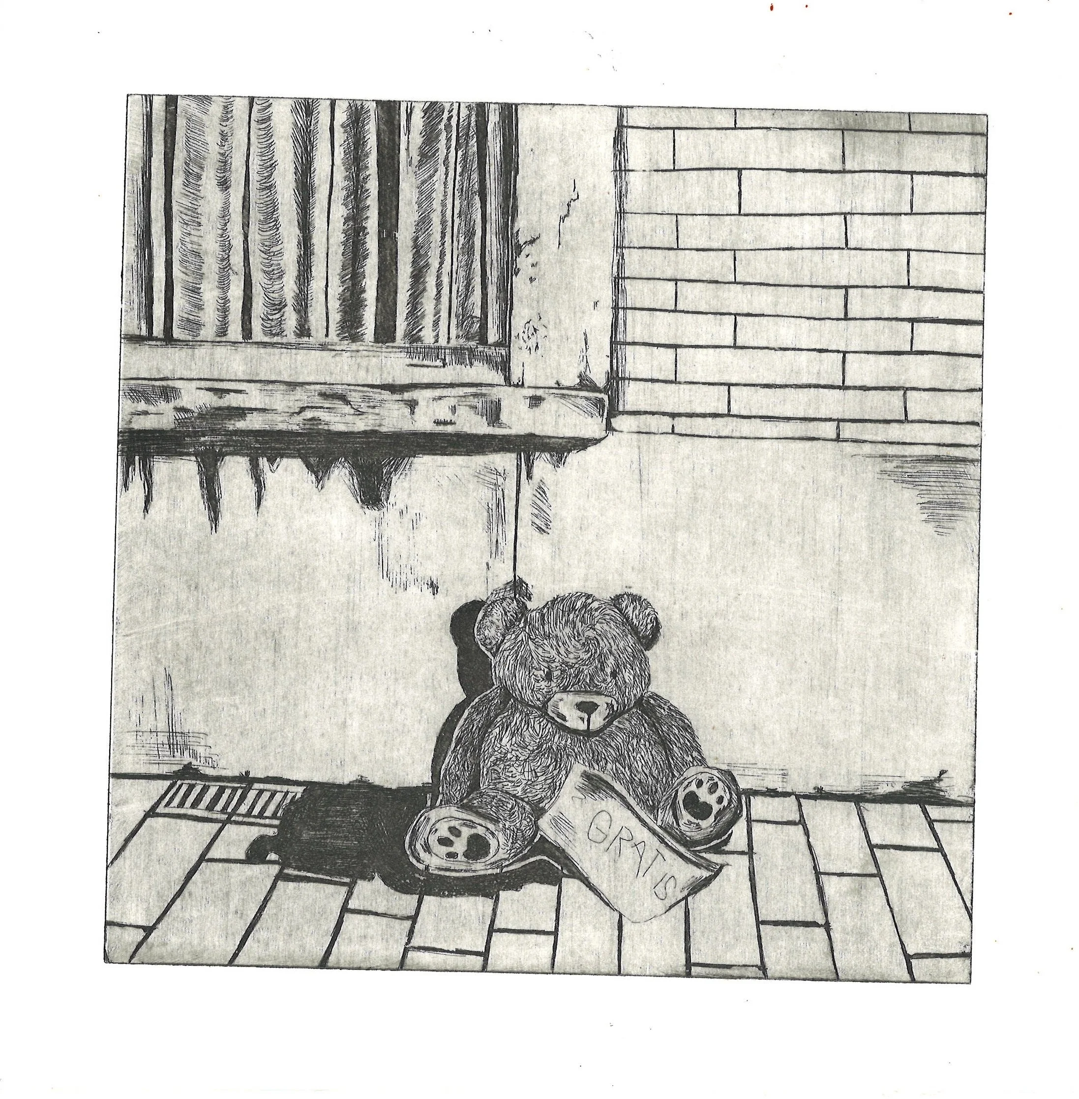 from the series: The Dollmaker, (2024), 19 × 19 cm. ( 55 euro)