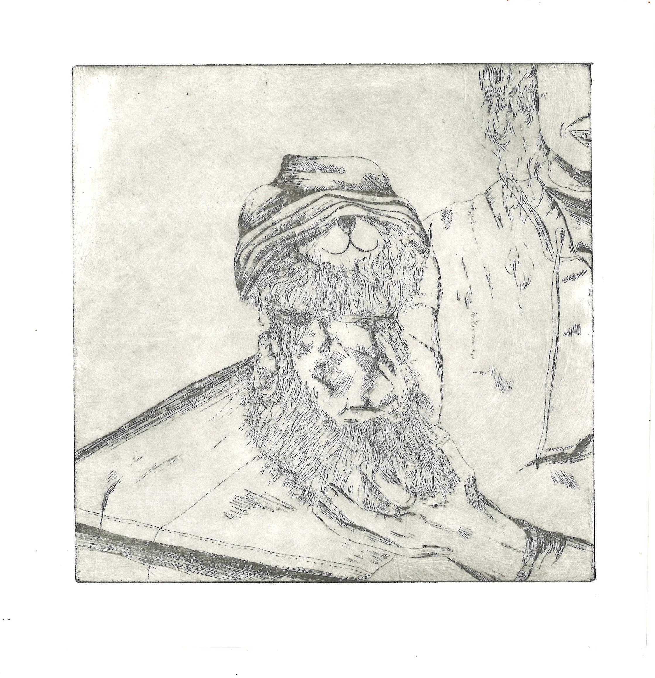 from the series: The Dollmaker, (2025), 19 × 19 cm. ( 55 euro)