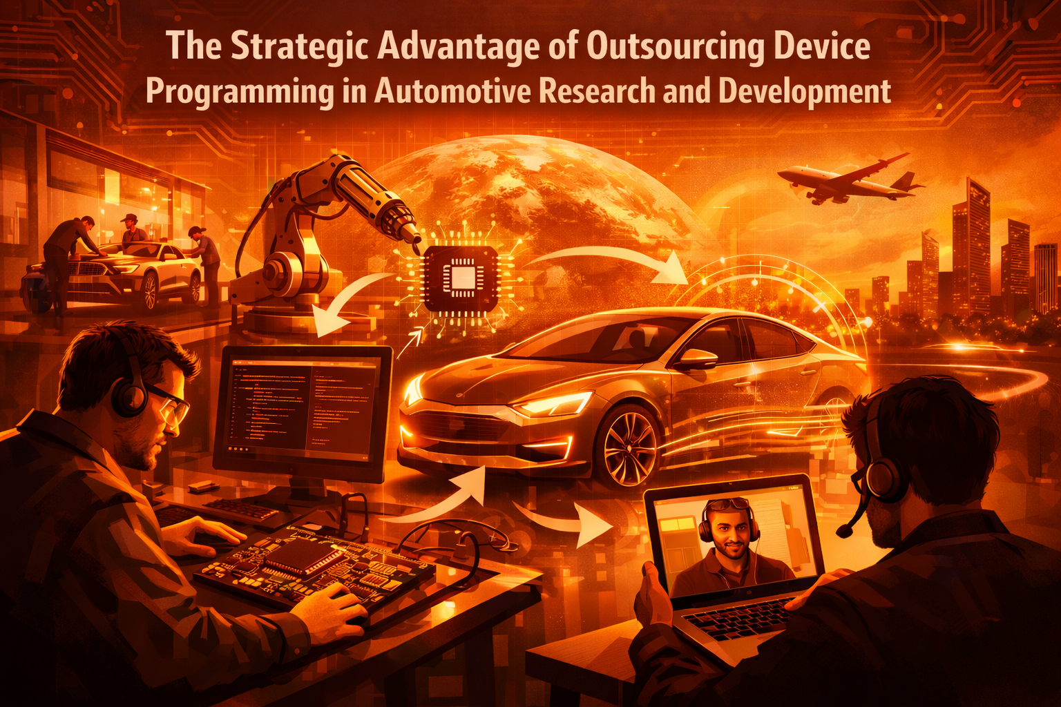 The Strategic Advantage of Outsourcing Device Programming in Automotive Research and Development 