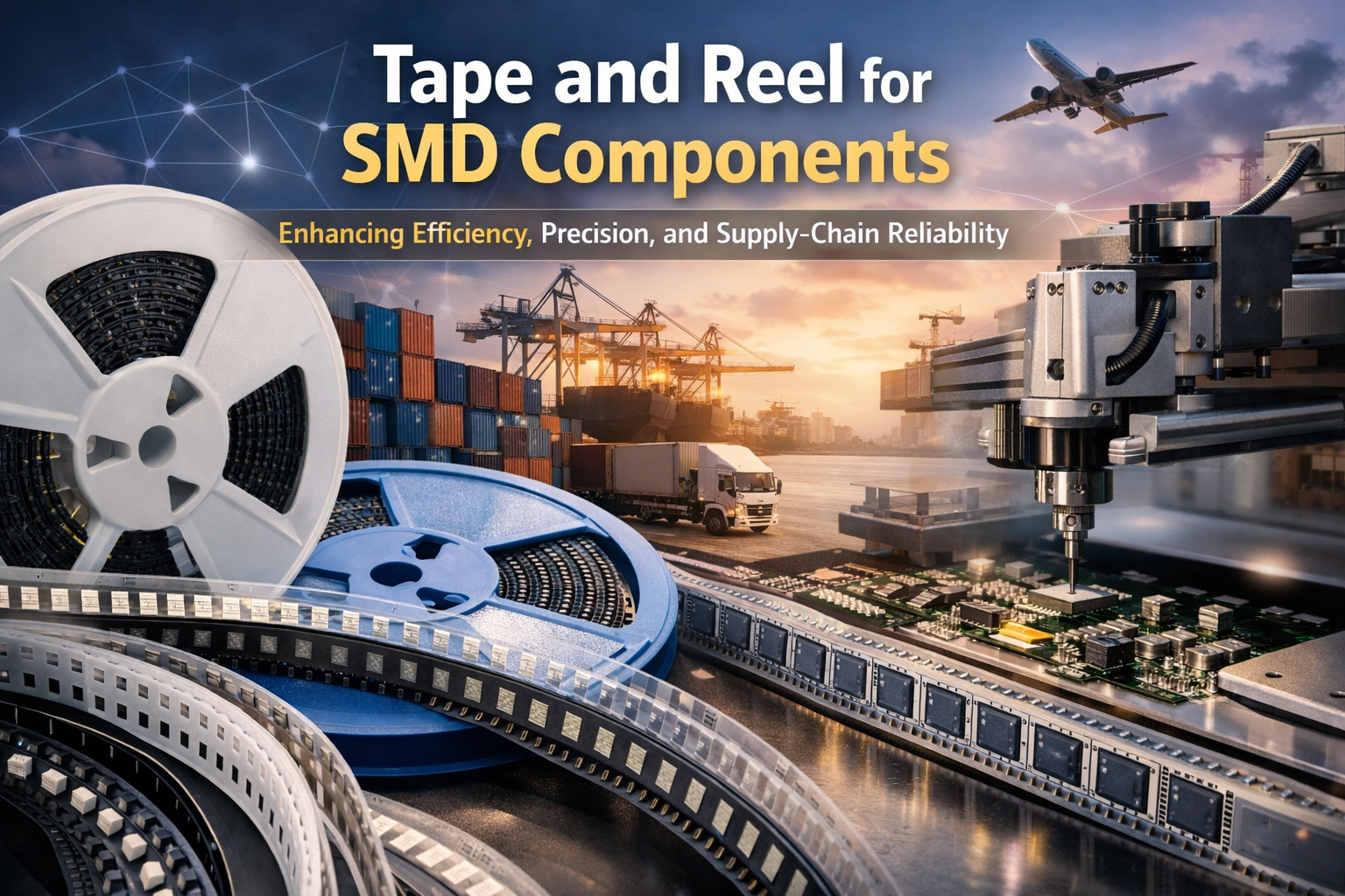 Tape and Reel for SMD Components: Enhancing Efficiency, Precision, and Supply-Chain Reliability