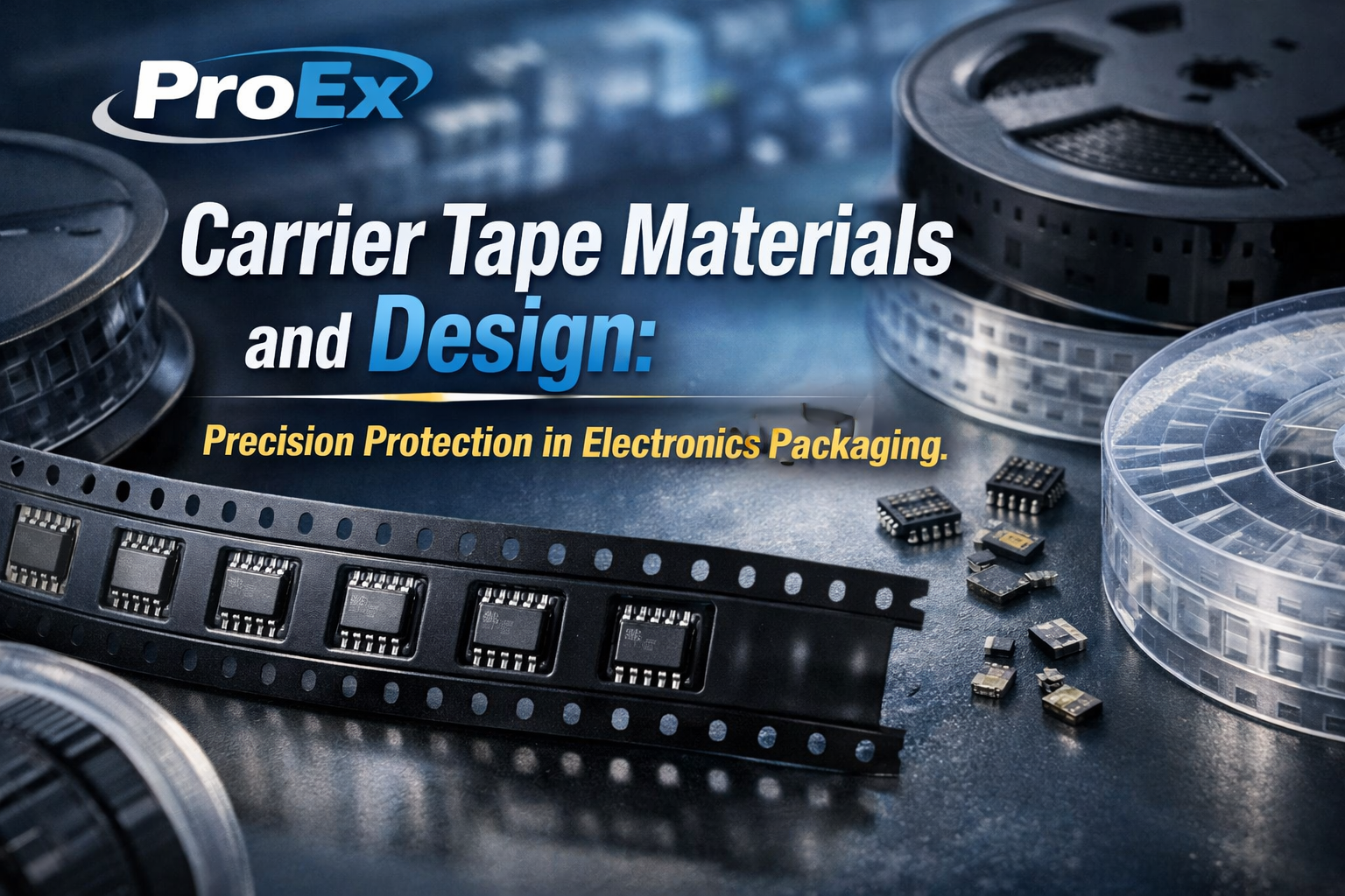 Carrier Tape Materials and Design: Precision Protection in Electronics Packaging