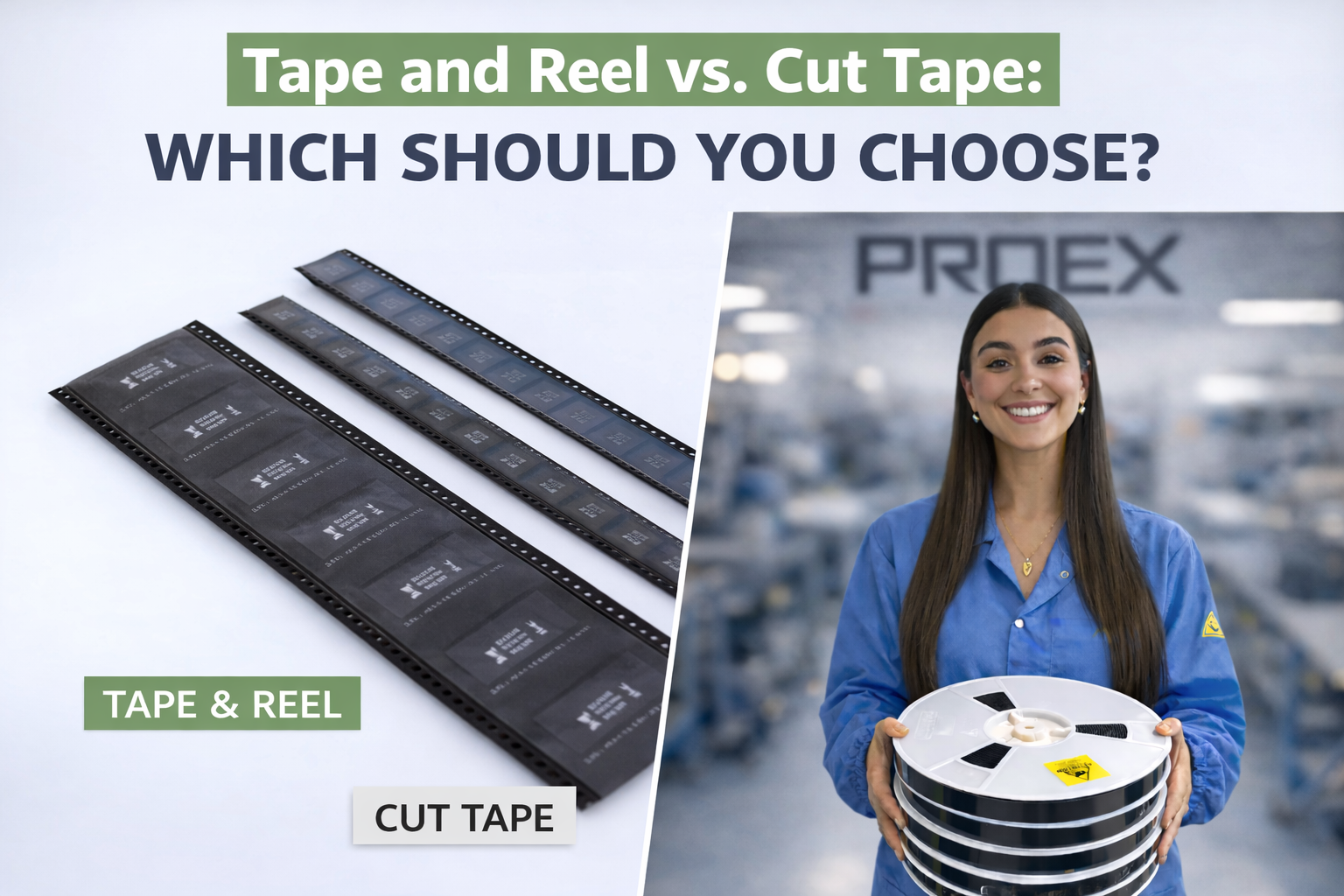 Tape and Reel vs. Cut Tape: Which Should You Choose?