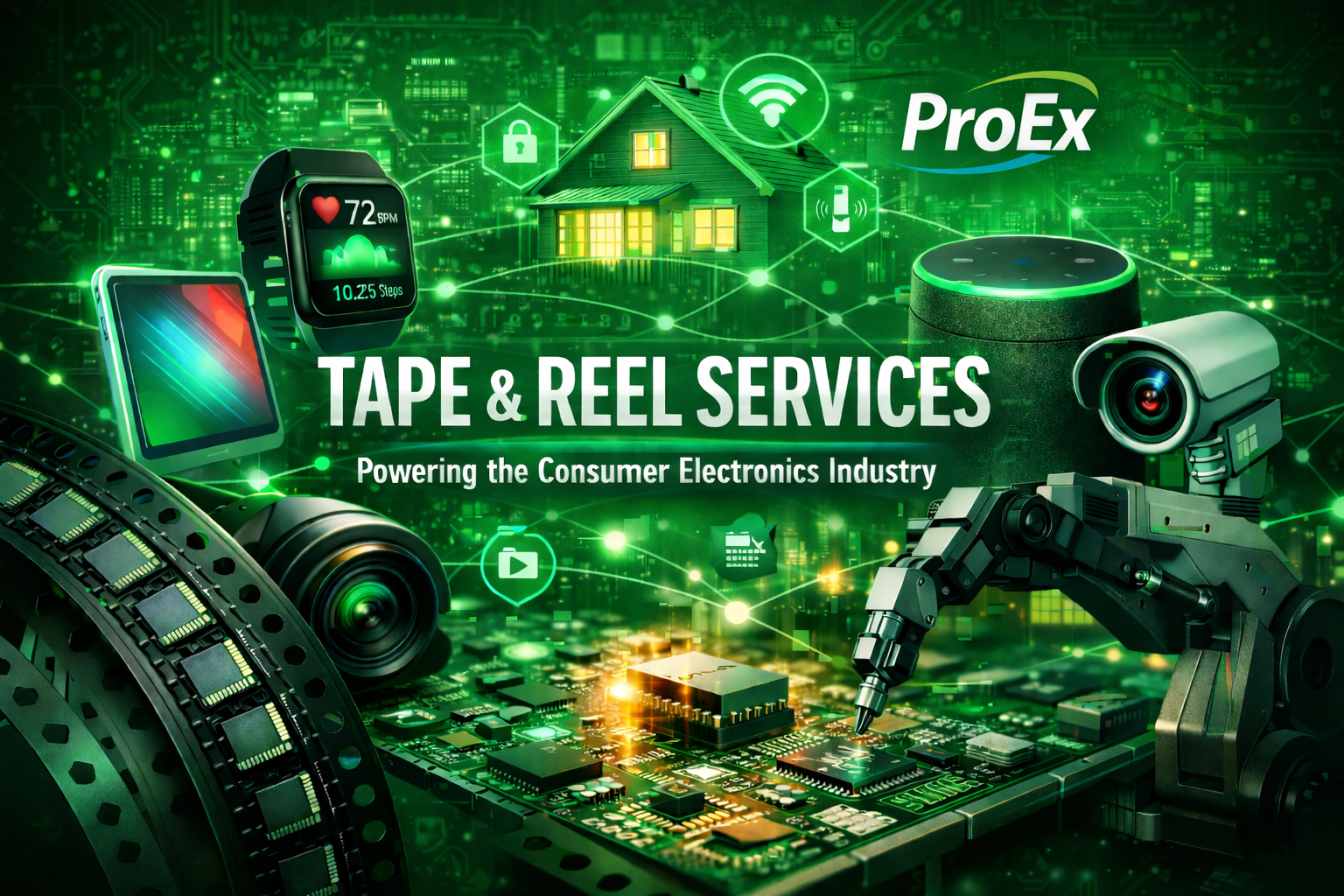 Tape and Reel Services: Powering the Consumer Electronics Industry