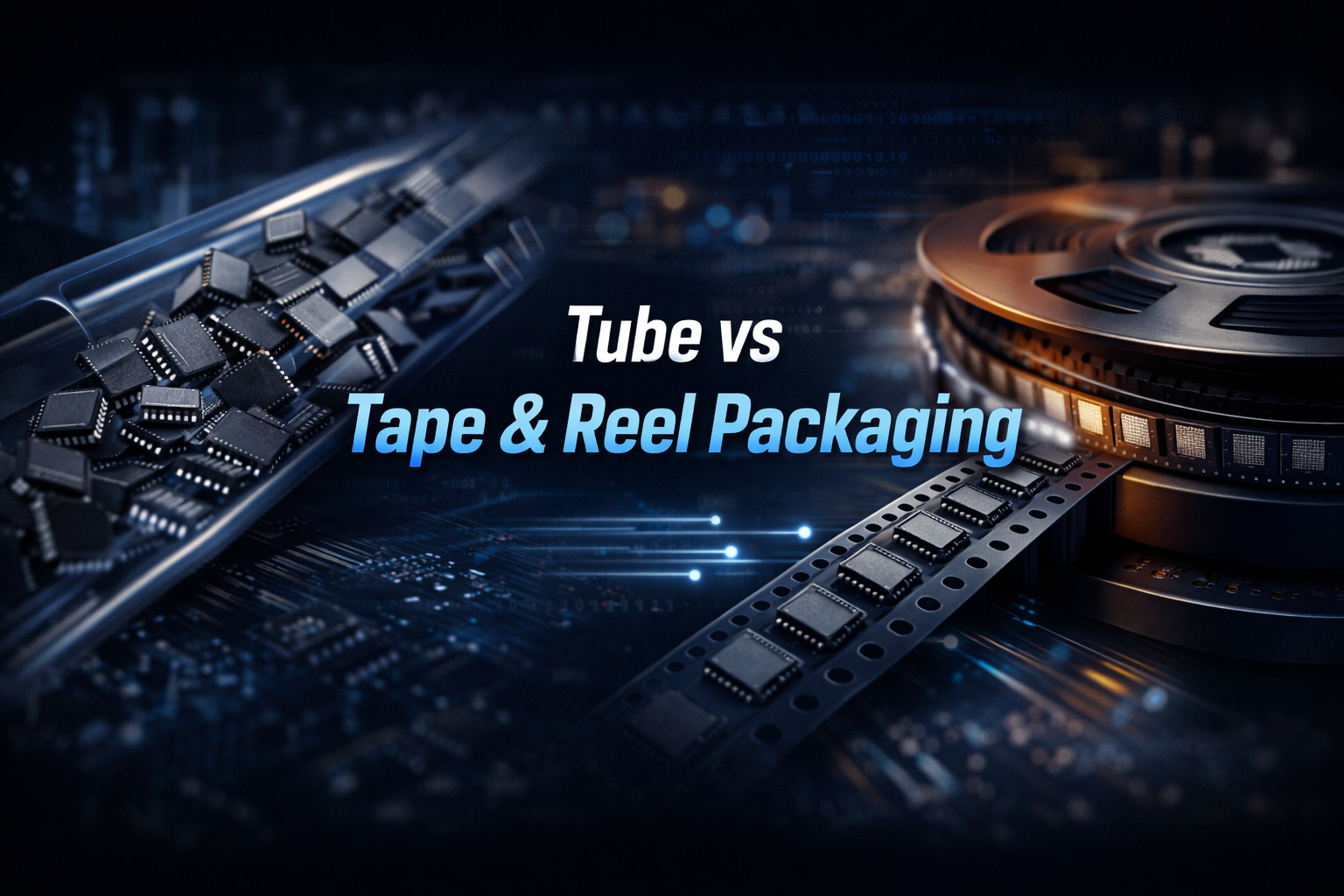 Tube vs Tape and Reel Packaging