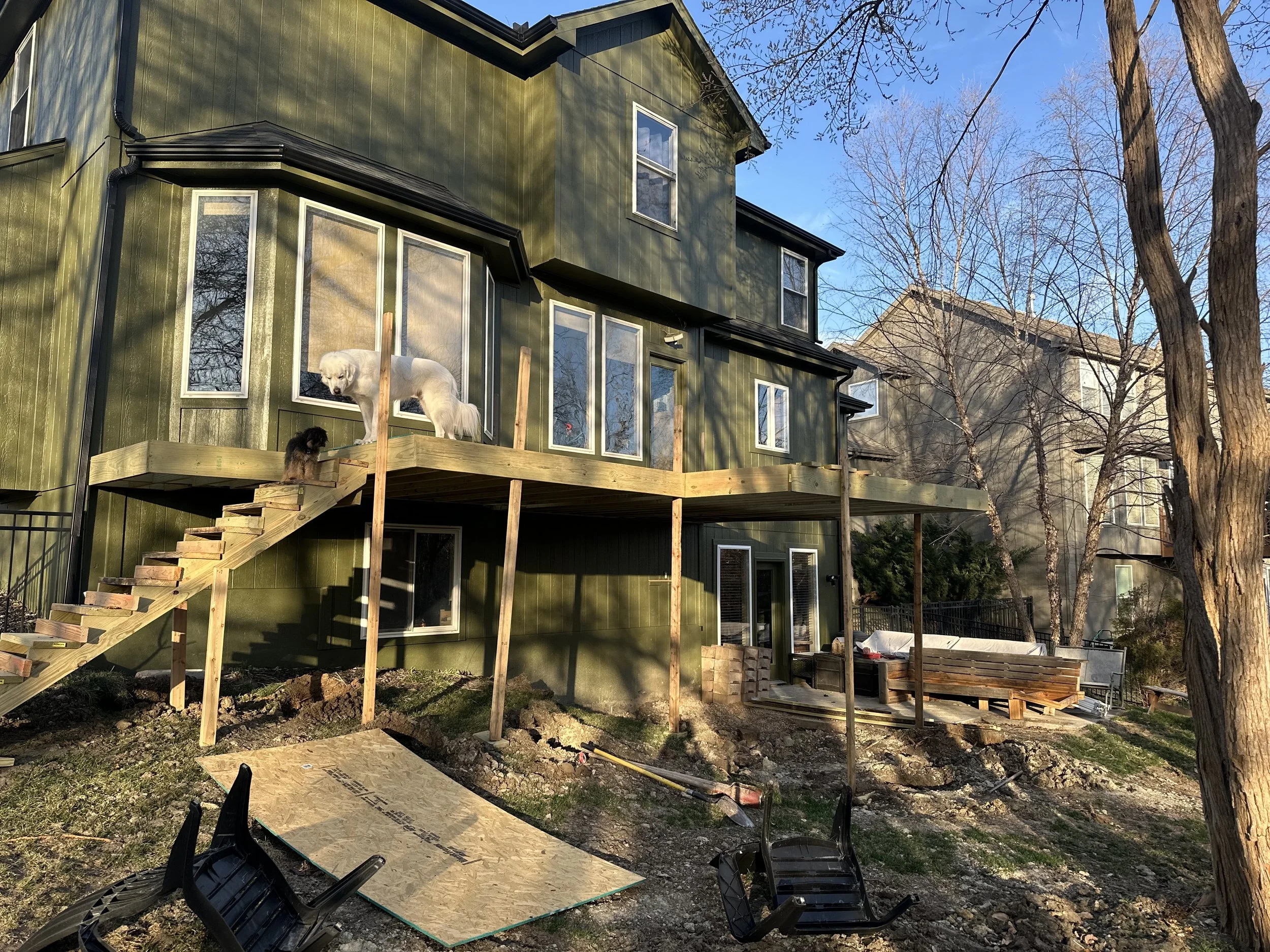 Deck Underconstruction