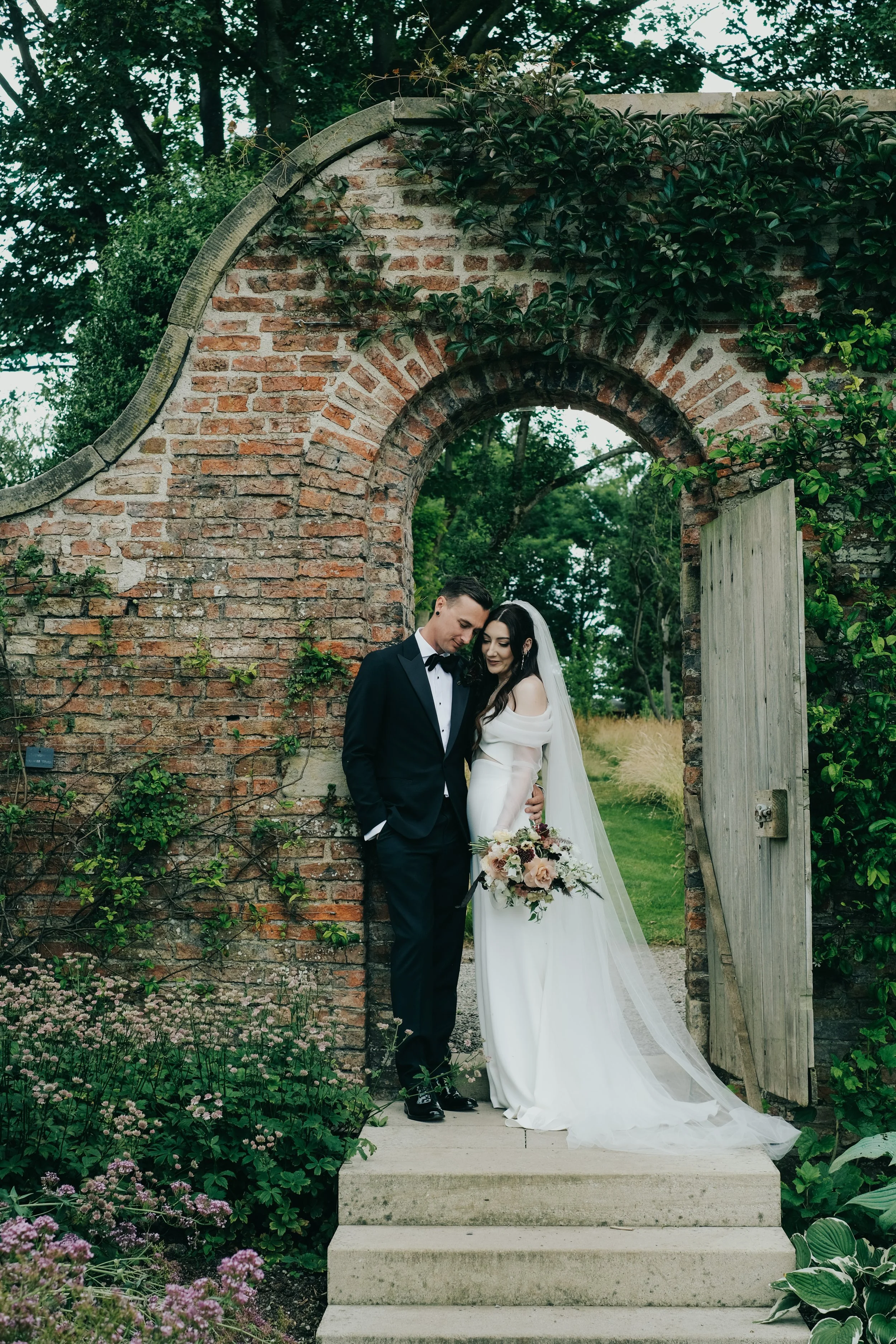 Natural, rustic, relaxed documentary wedding photography image by Lake District wedding and elopement photographer.