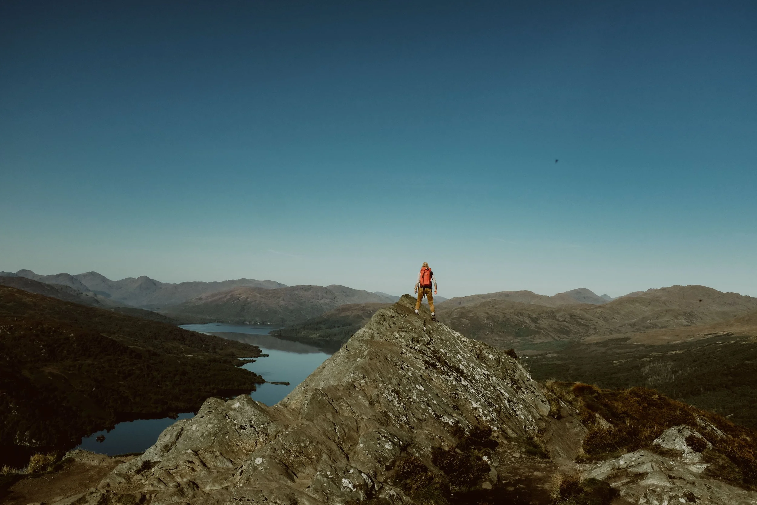 Professional female mountain brand photographer based in the Lake District. 