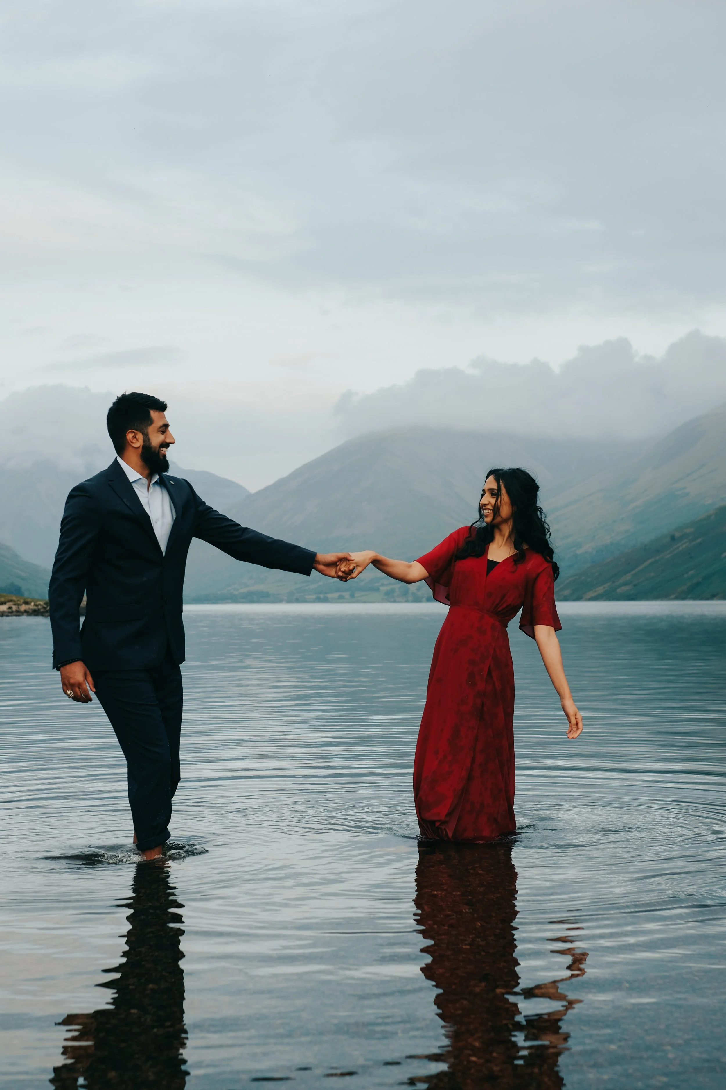 Wastwater Lake District Engagement Photoshoot