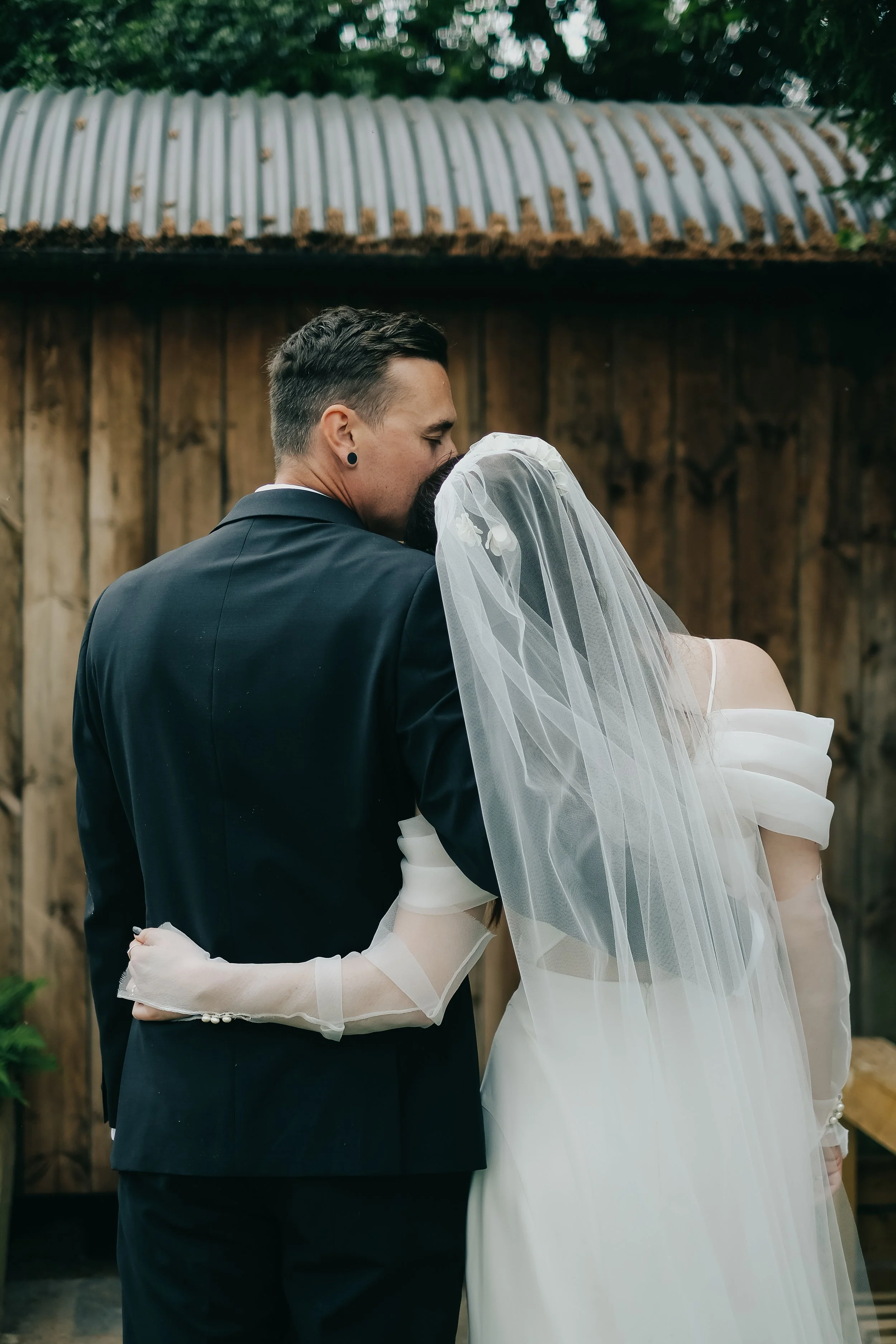 Natural, rustic, relaxed documentary wedding photography image by Lake District wedding and elopement photographer.