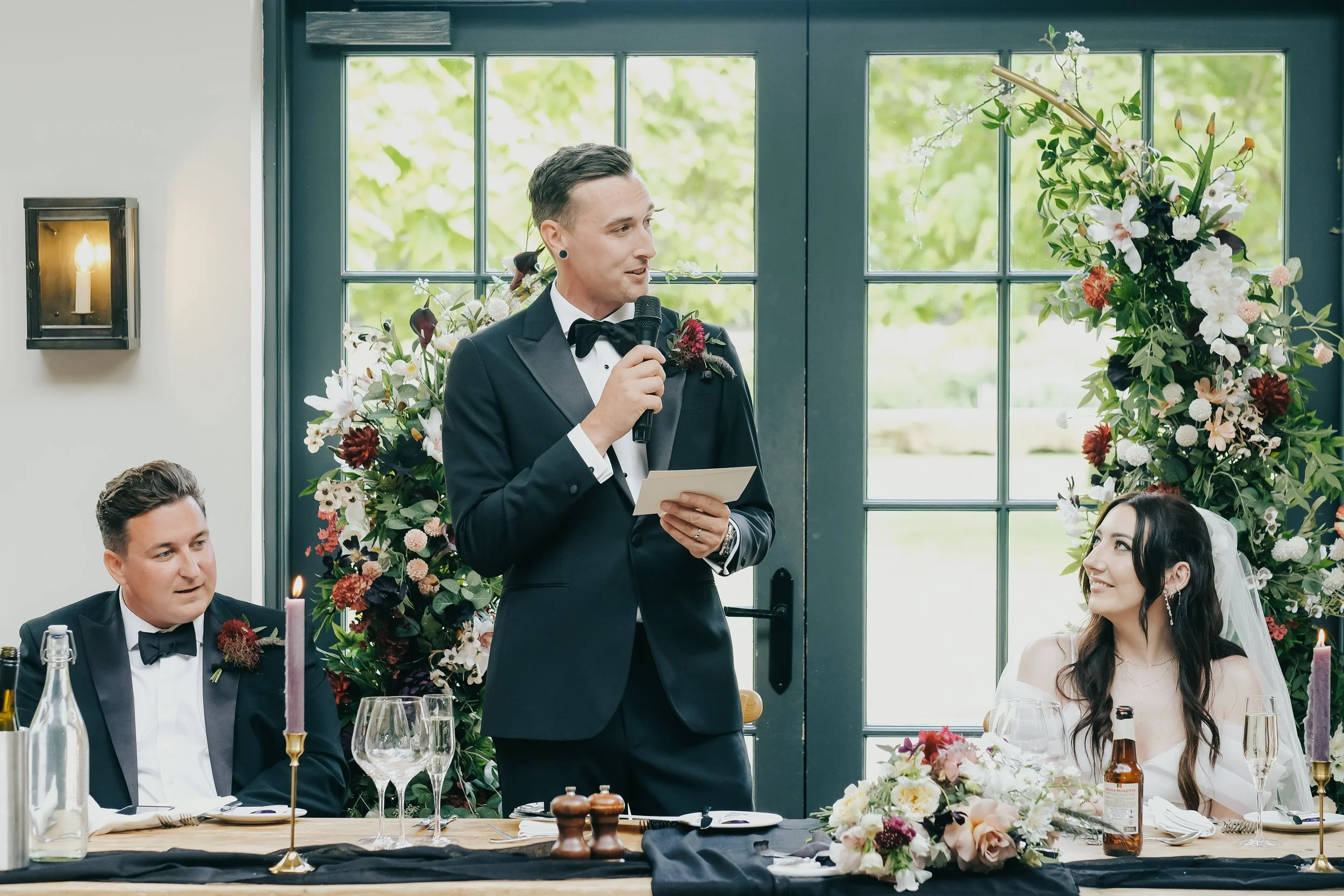 Natural, relaxed documentary wedding photography image by Lake District wedding and elopement photographer.
