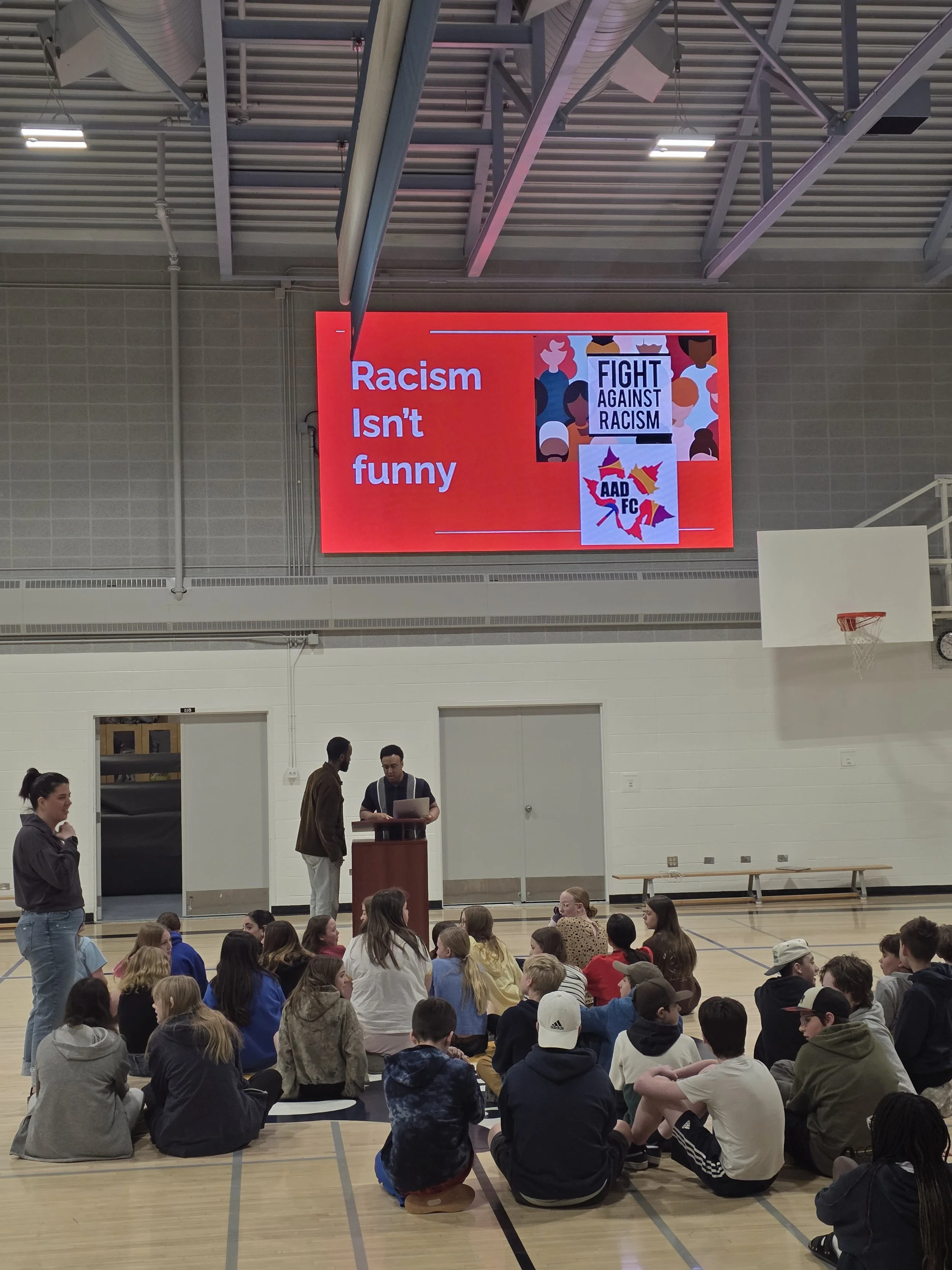 Racism Isn't Funny Workshop-Essmy School ( MAY 1)