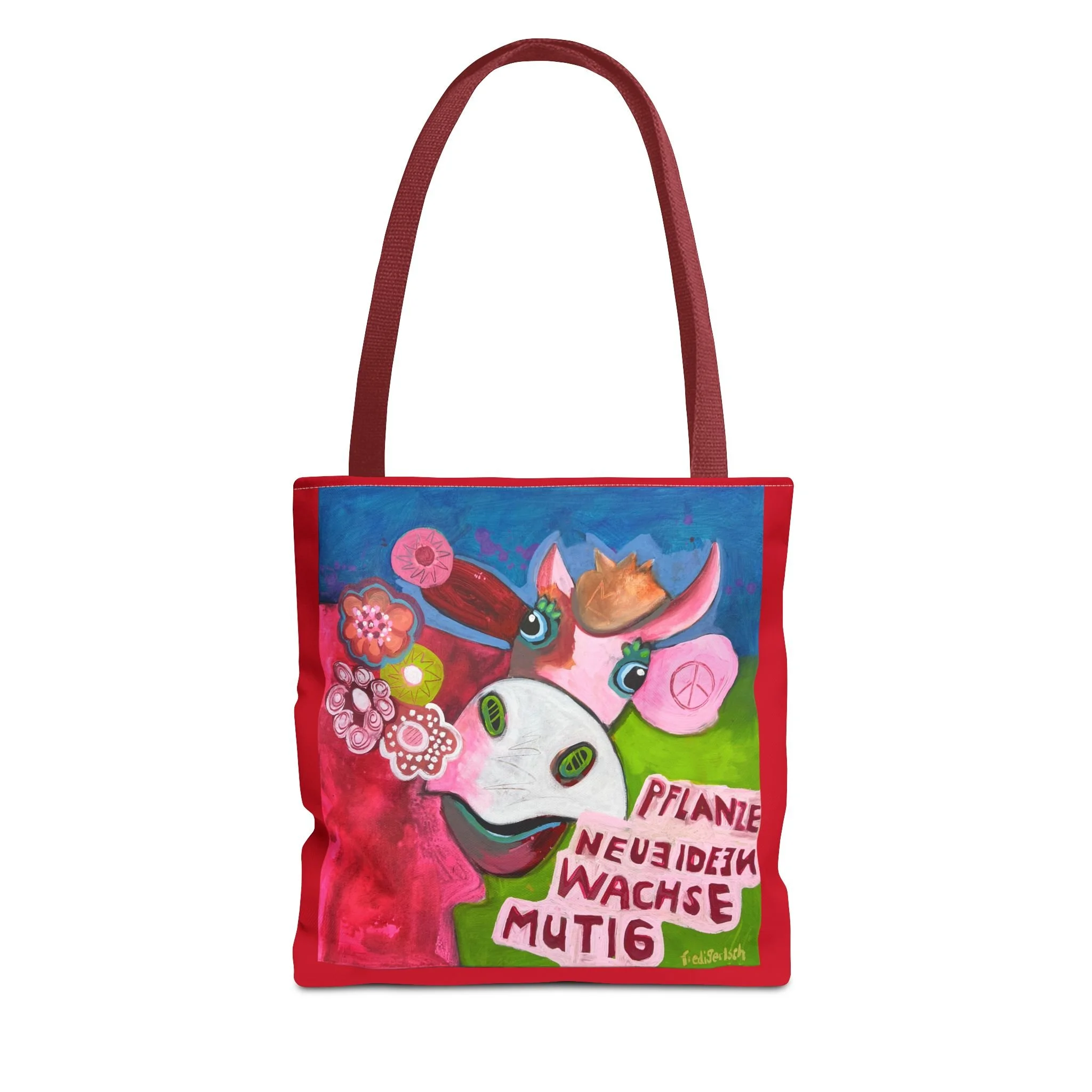 Tragtasche VogelLisi – Wachse mutig