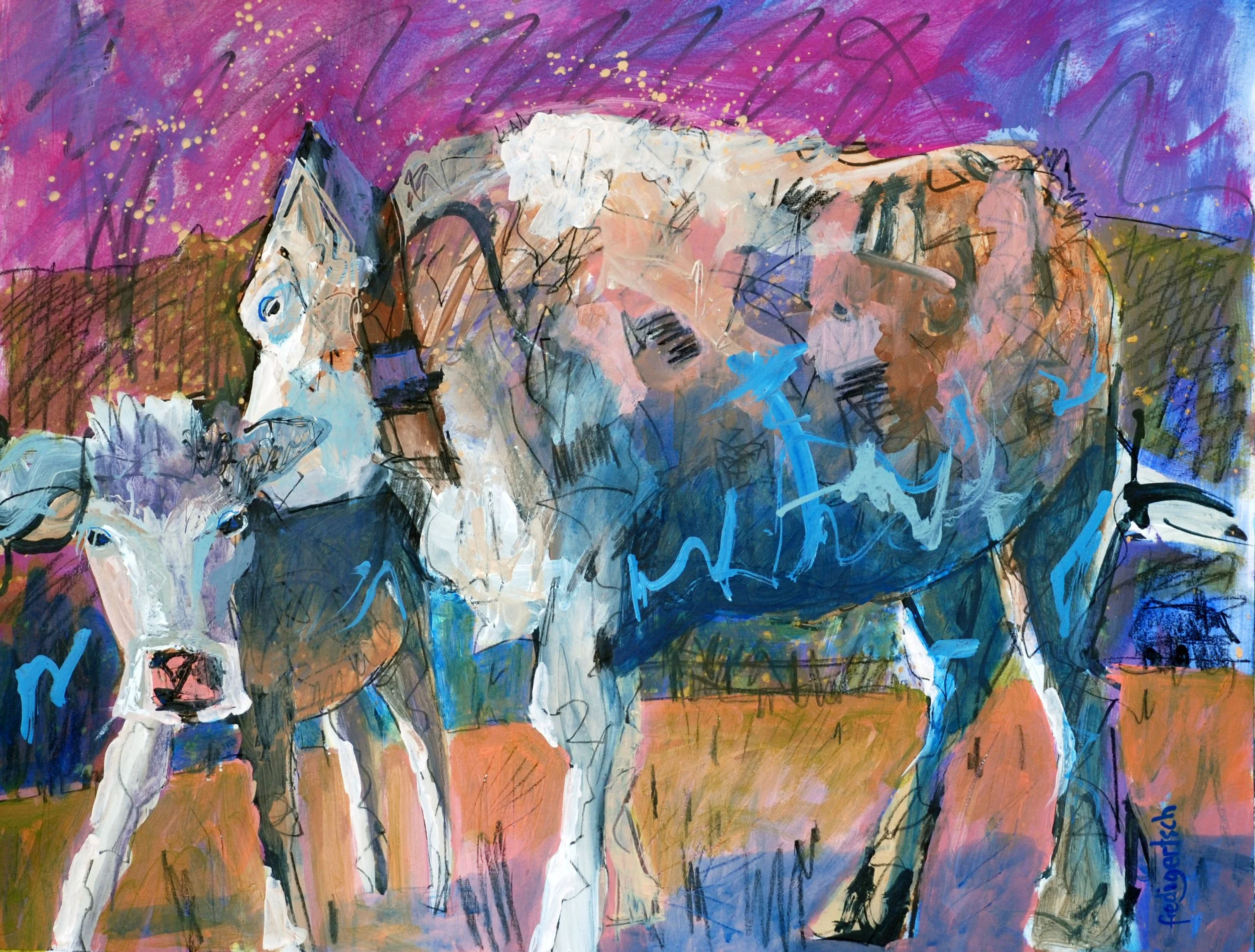 Der Commodore 64 und die ersten Pinselstriche