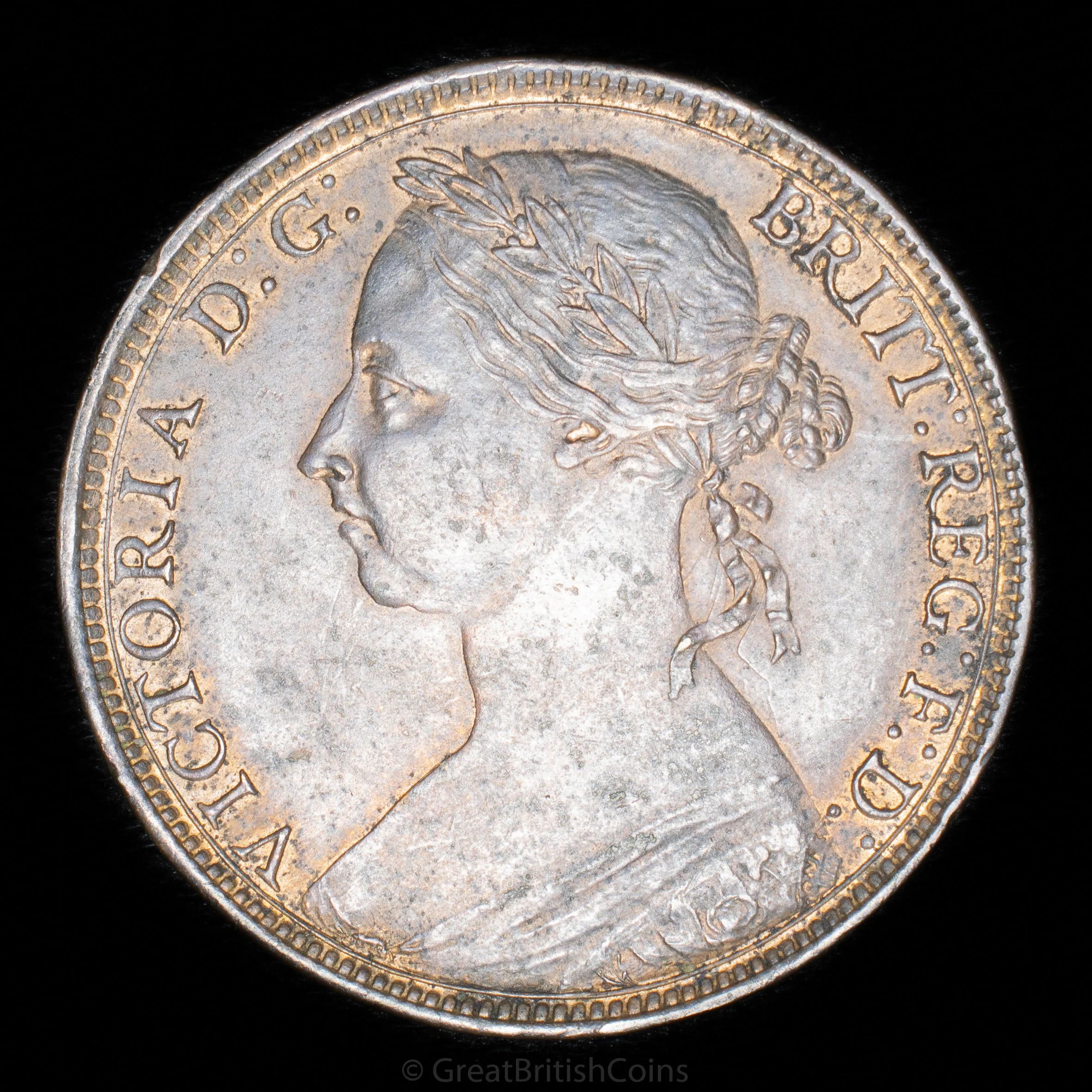 Victoria 1891 Bronze Penny