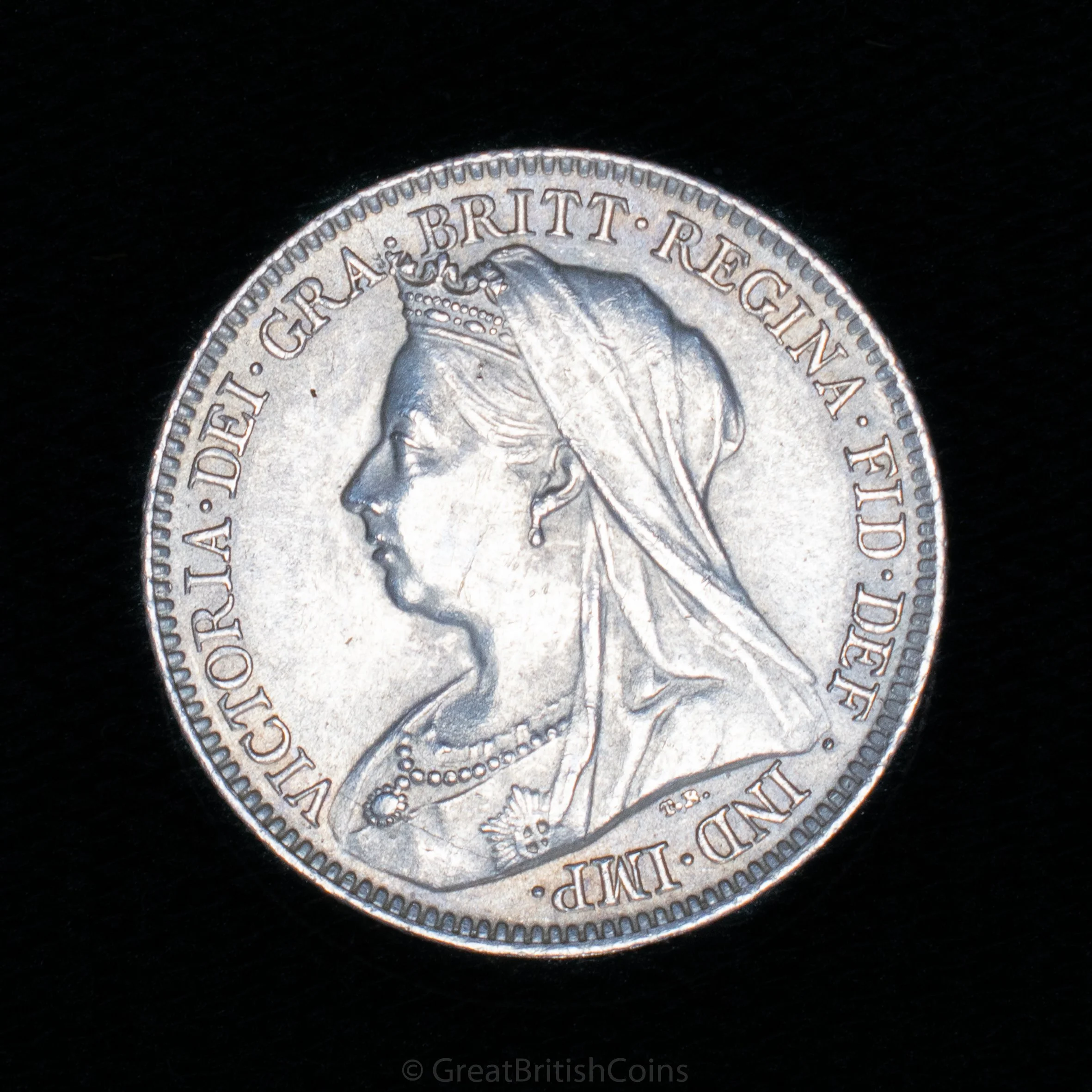 Victoria 1900 Silver Sixpence