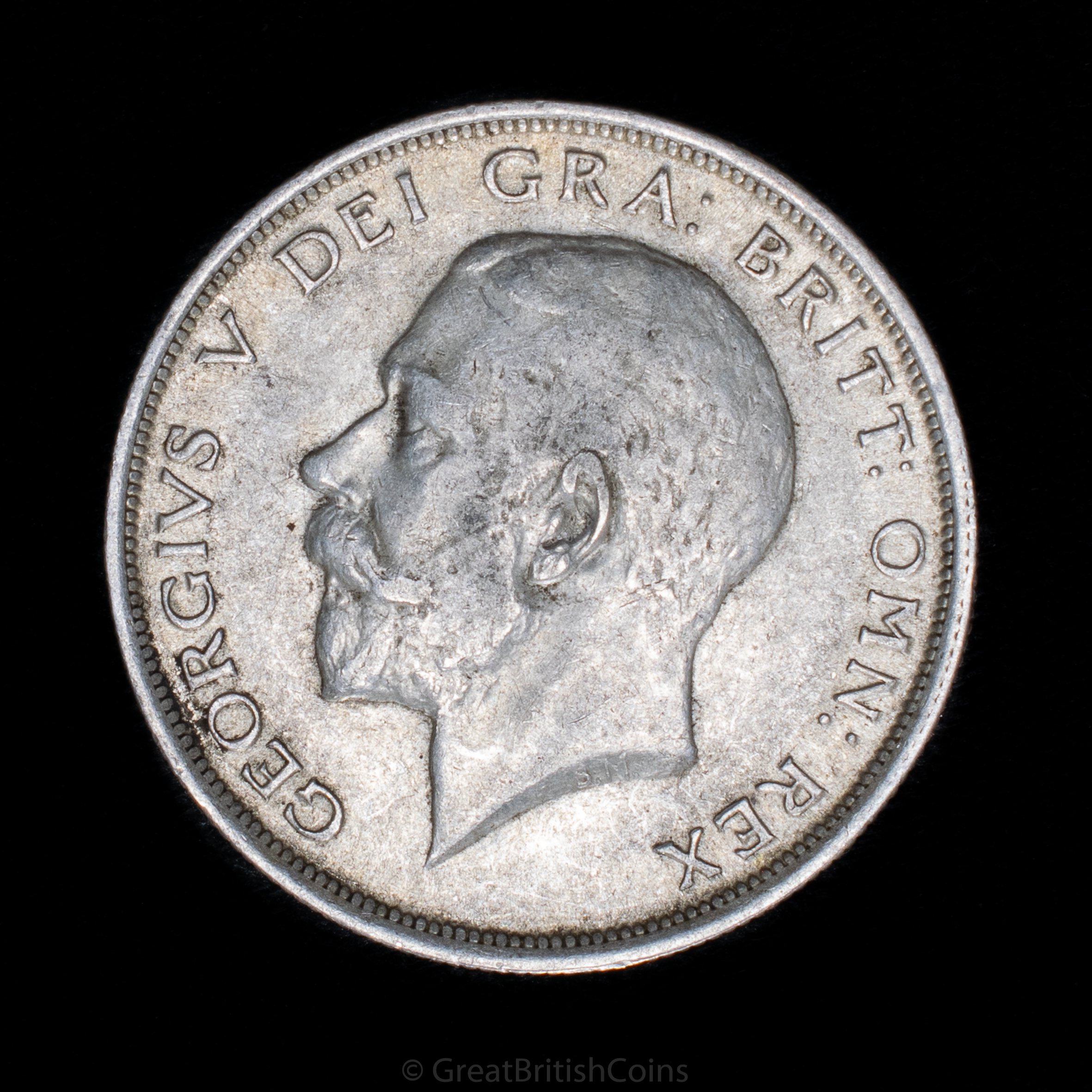 George V 1915 Silver Halfcrown