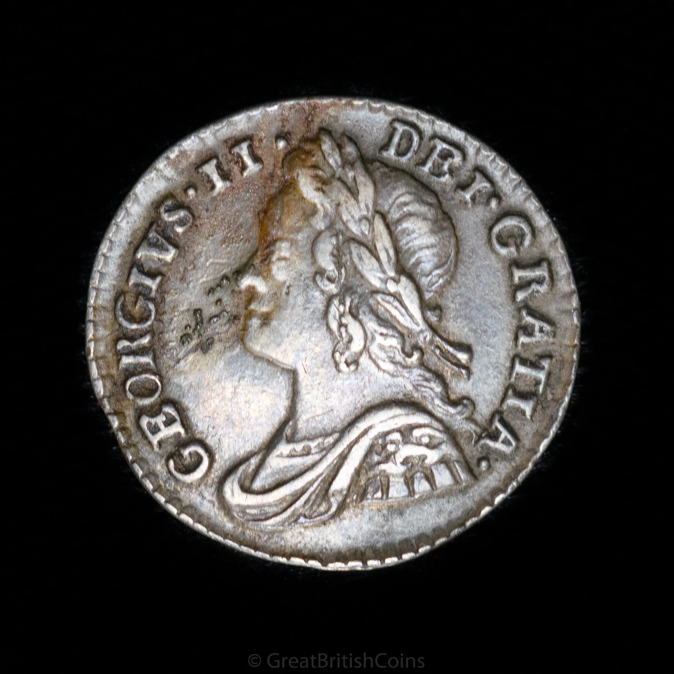 George II 1743/ Silver Penny