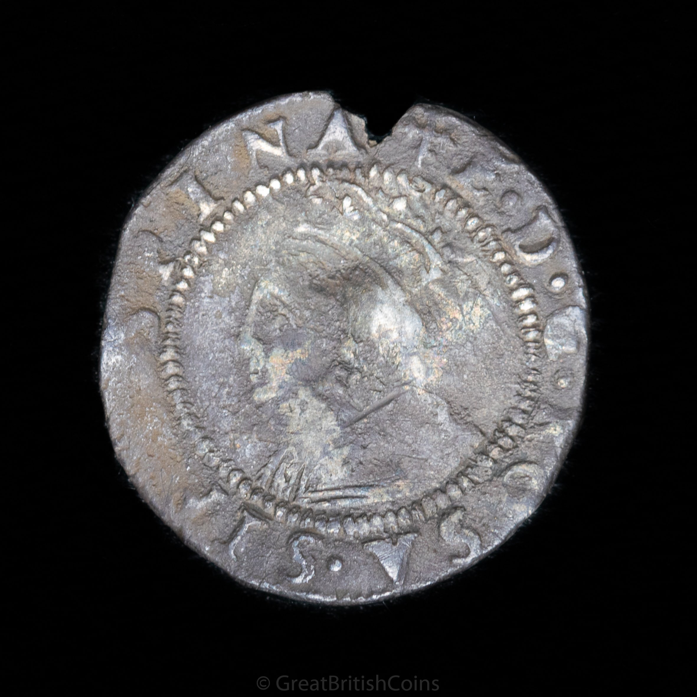 Elizabeth I Second Issue Silver Penny