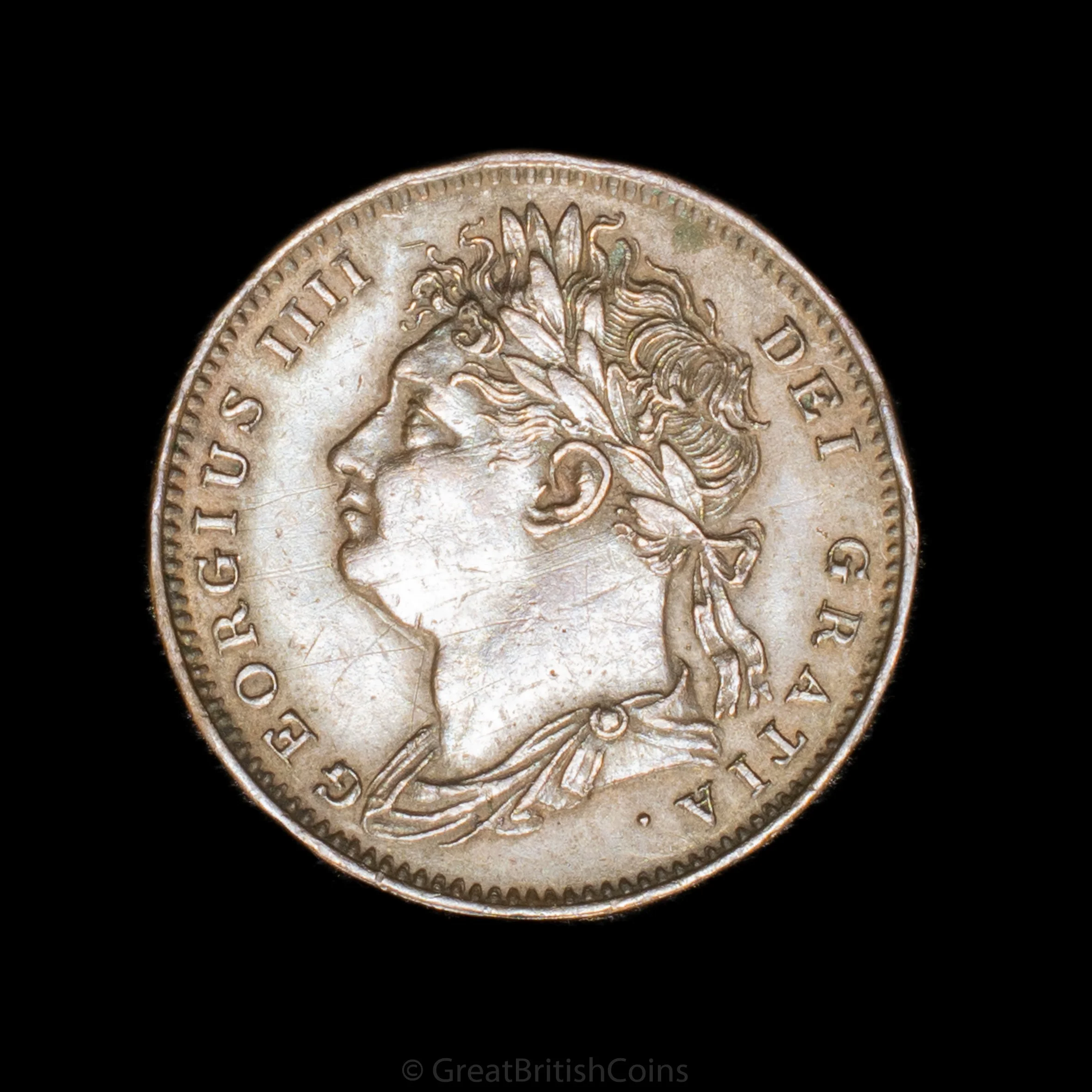 George IV 1821 Copper Farthing