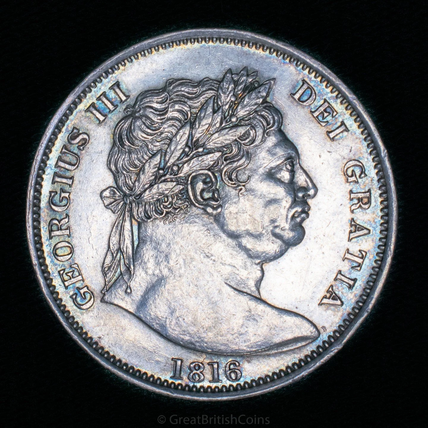 George III 1816 Silver Halfcrown

For sale at www.greatbritishcoins.com

#silvercoin #Britishcoins #HistoricalCoins #BritishNumismatics #Safeinvestment #CollectibleCoins #AntiqueCurrency #CoinCollectors #TreasuredHistory #kinggeorge #hanovarian #oldm